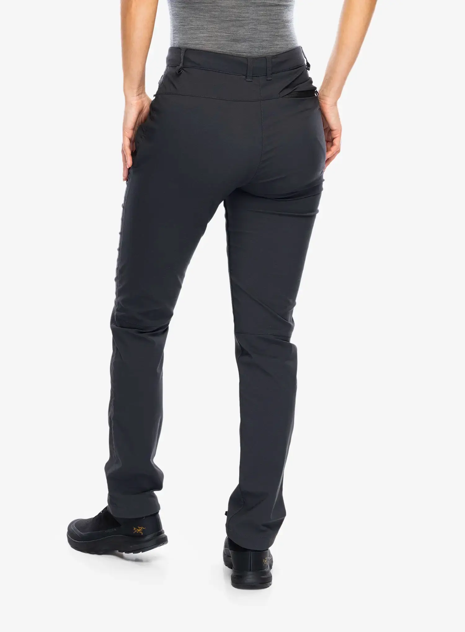 Ženske pohodniške hlače Craghoppers NosiLife Pro II Trouser - charcoal