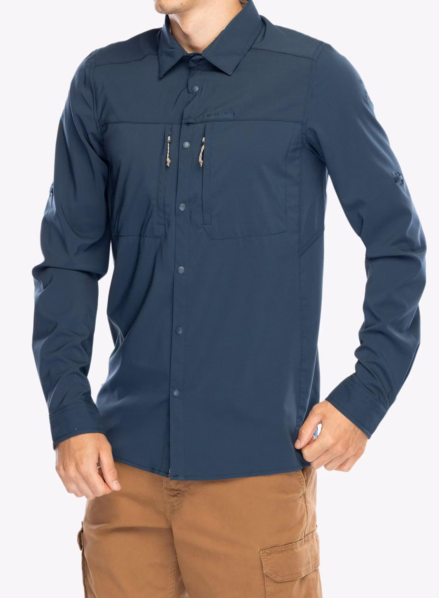 Srajca Craghoppers NosiLife Pro LS Shirt V - blue stone