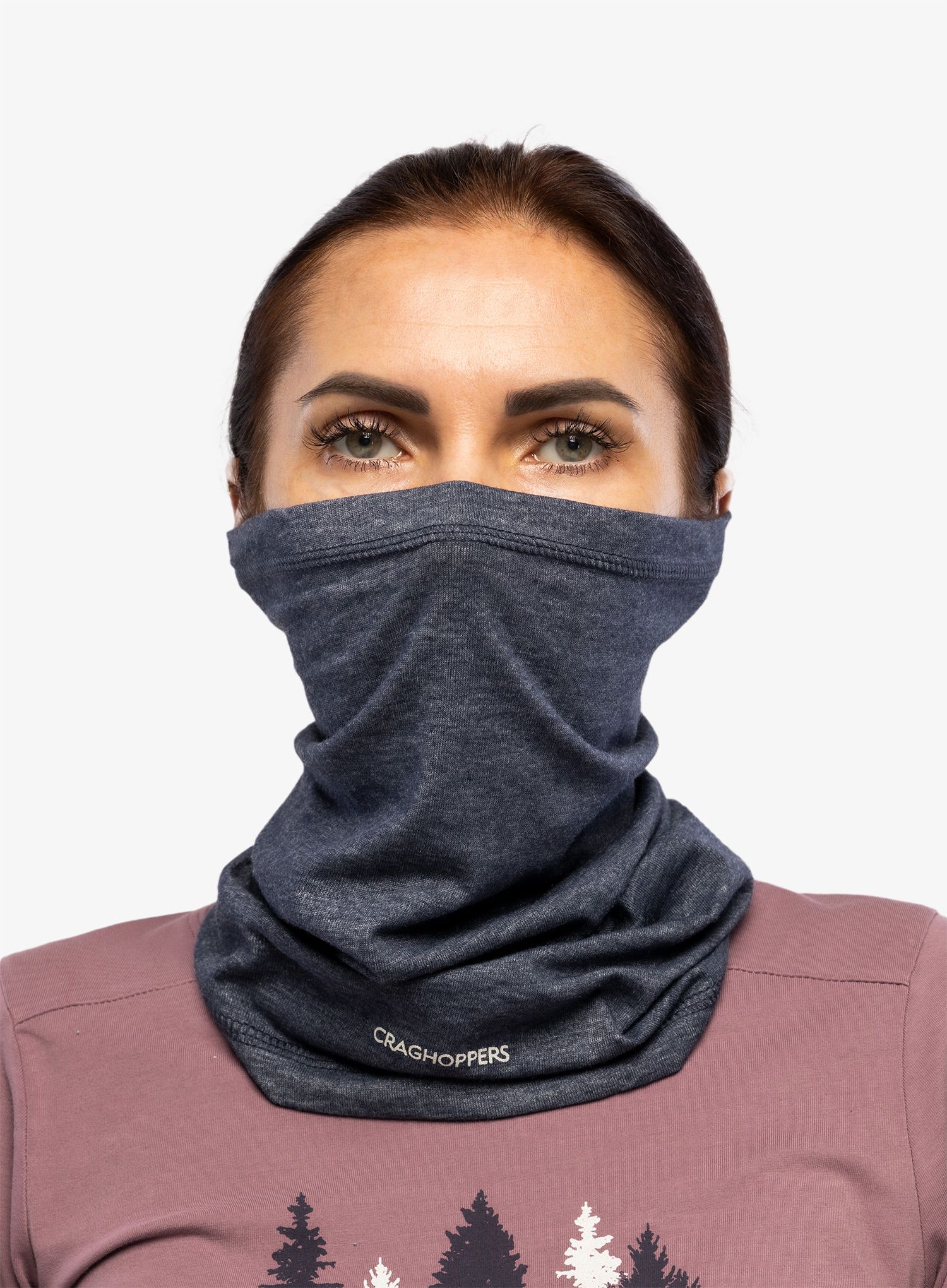 Večnamenska ruta Craghoppers NosiLife Tube Scarf - soft navy marl