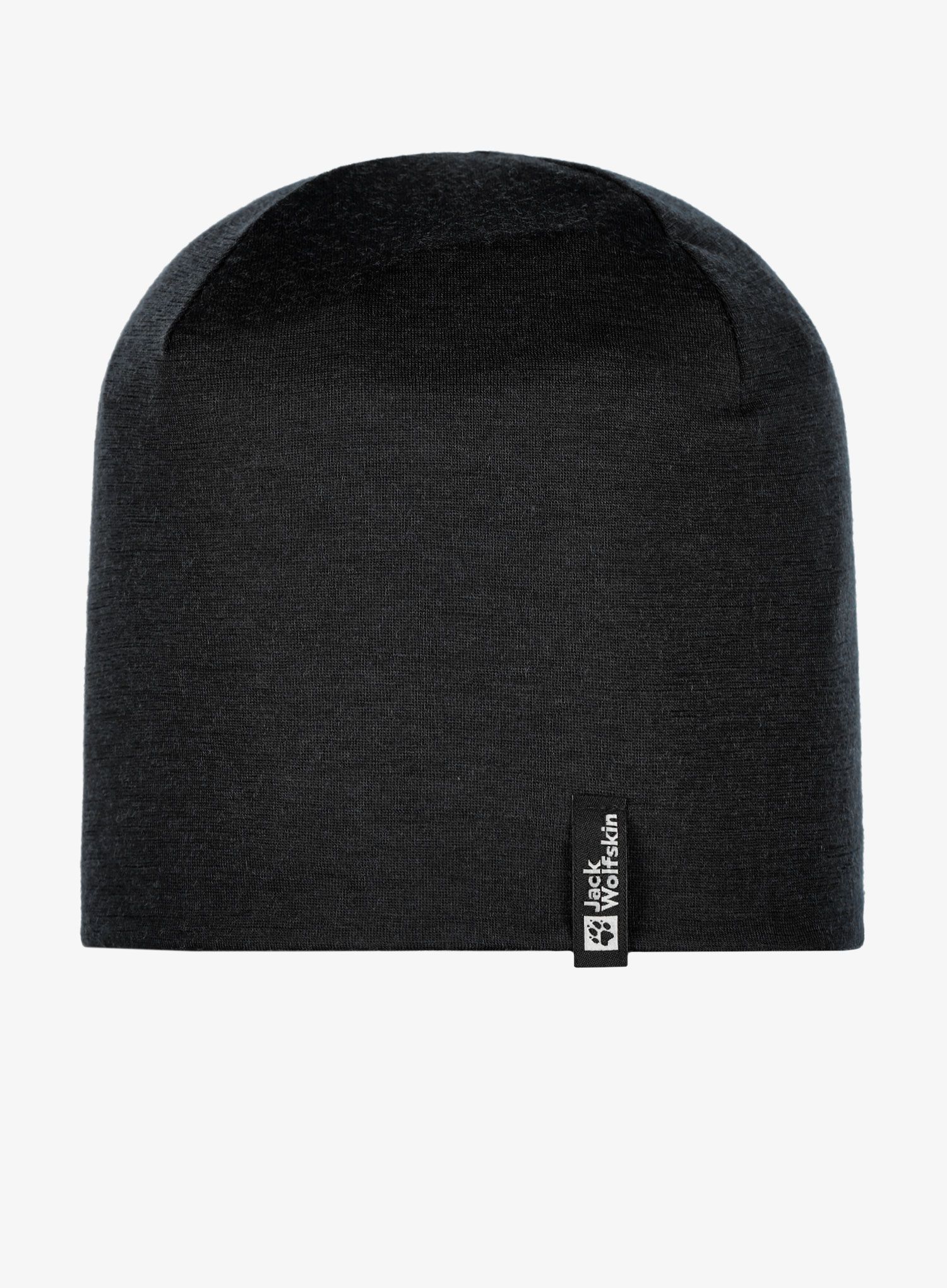 Termo kapa Jack Wolfskin Merino Beanie - black
