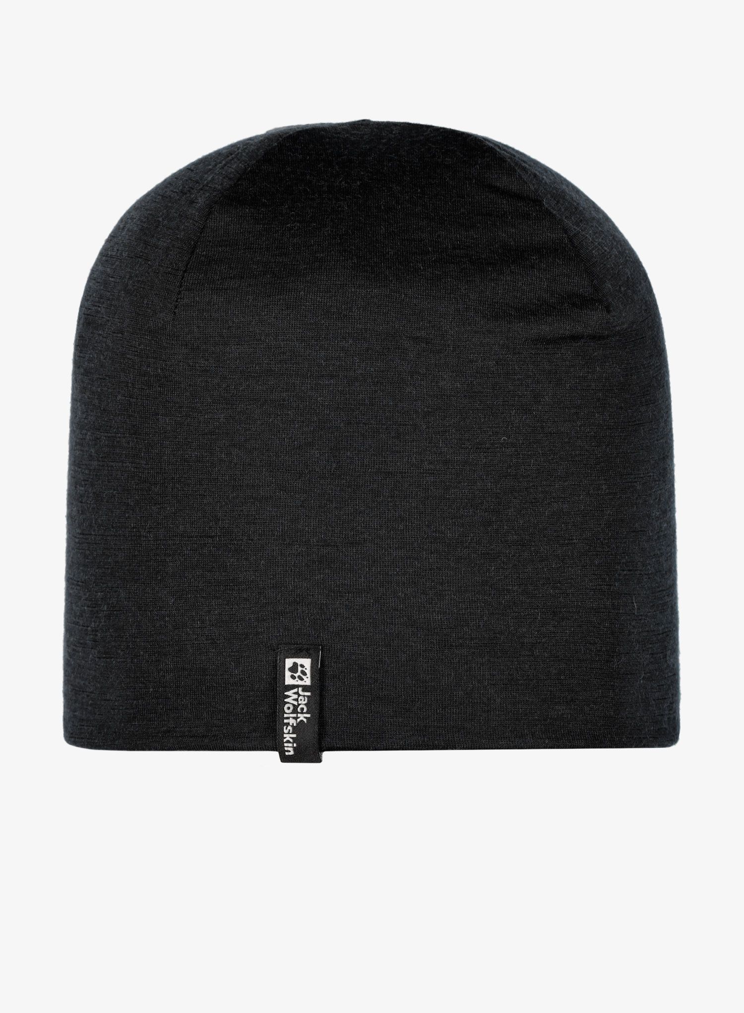 Termo kapa Jack Wolfskin Merino Beanie - black