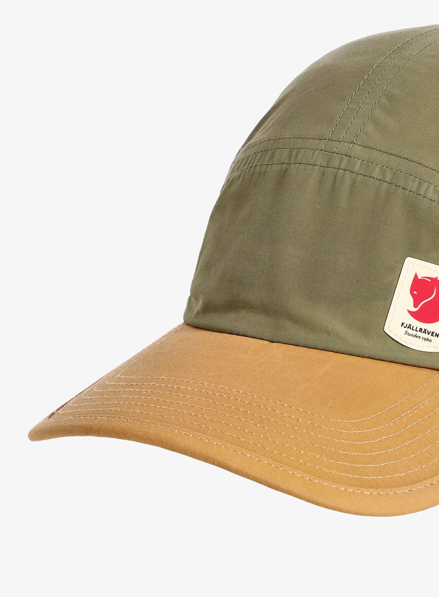 Kapa s šiltom Fjallraven High Coast Wind Cap - green/buckwheat brown