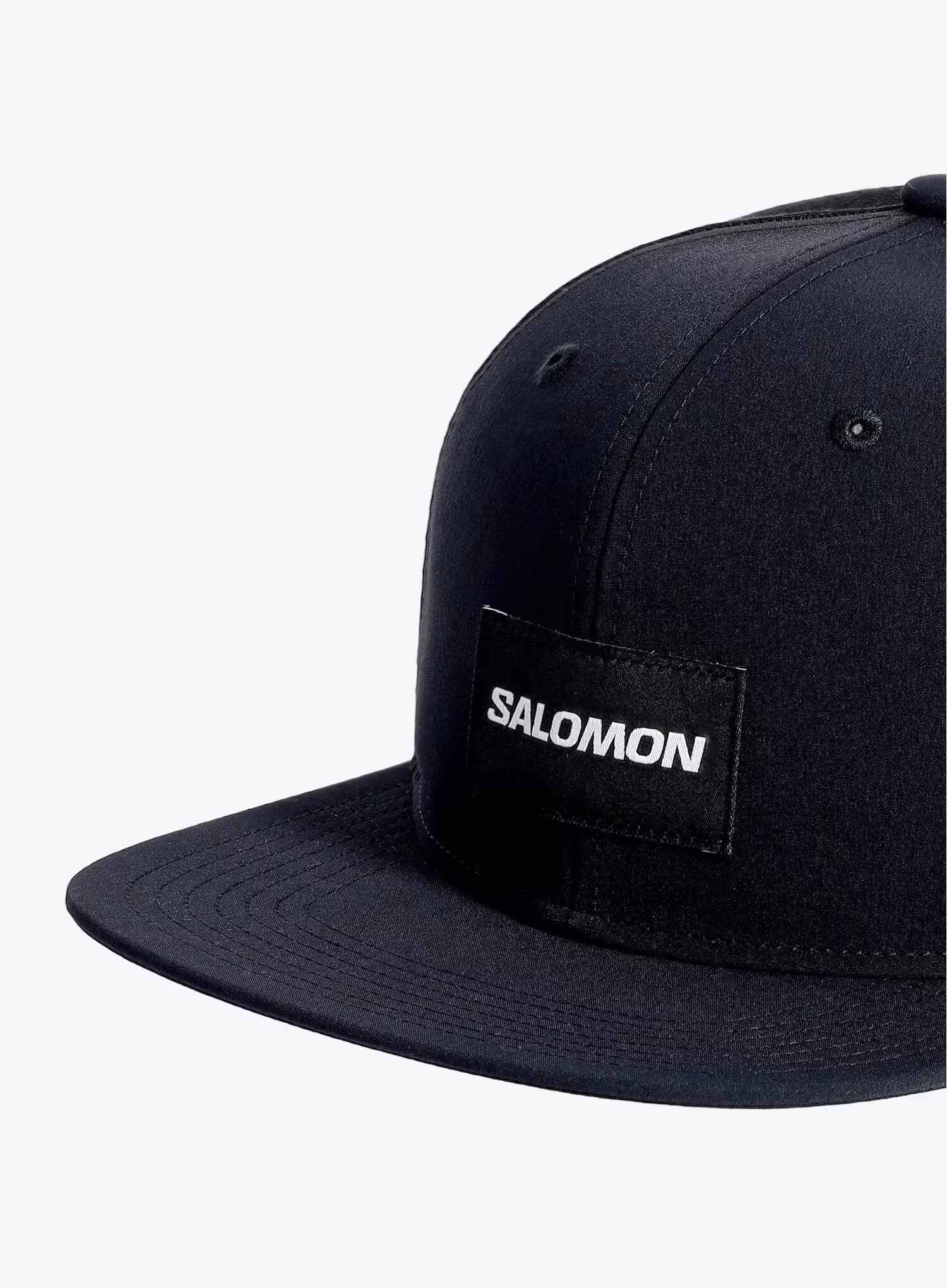 Kapa s šiltom Salomon Trucker Flat Cap - deep black/deep