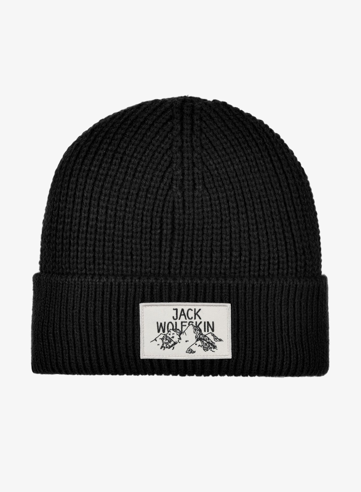 Zimska kapa Jack Wolfskin Badge Beanie - black