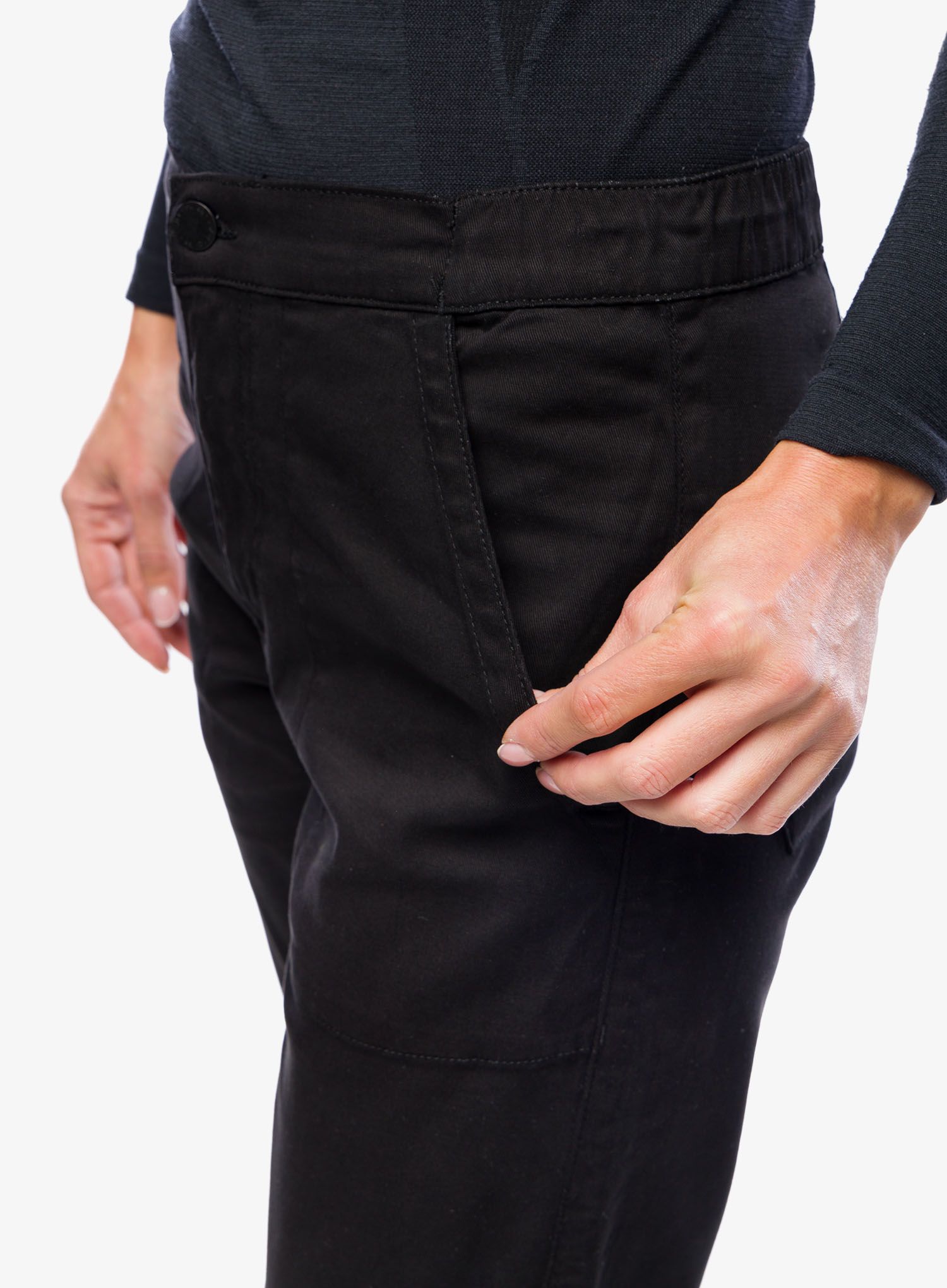 Ženske hlače DUER Live Free High Rise Jogger - black