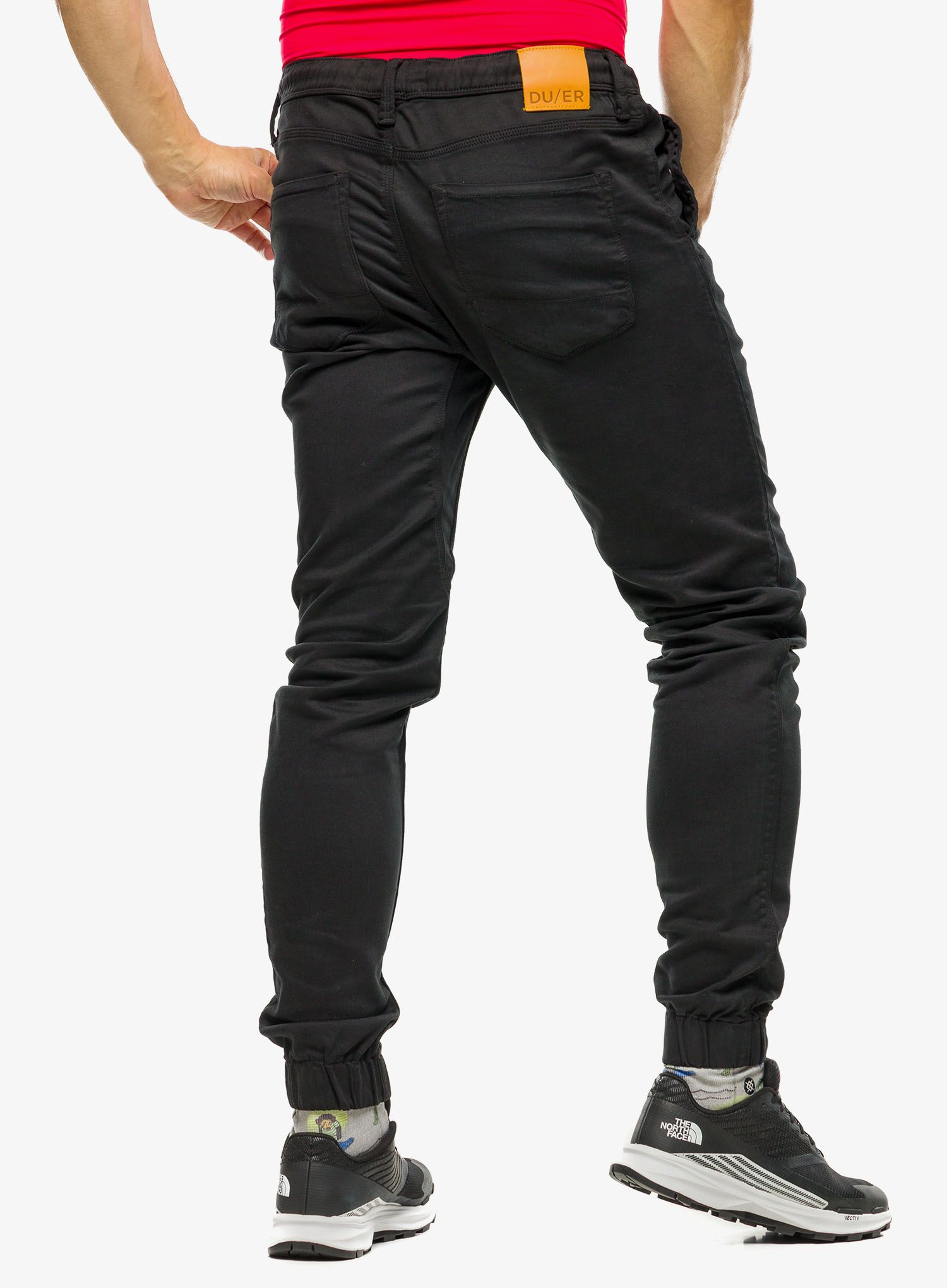 Hlače DUER No Sweat Jogger 31in - black