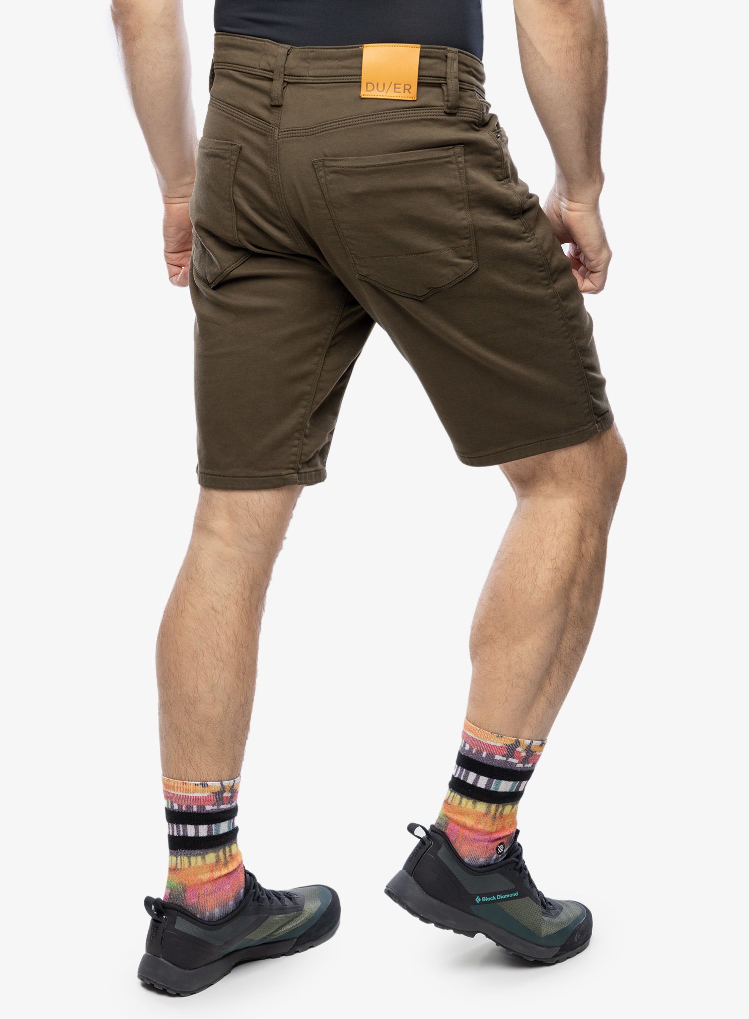Kratke hlače DUER No Sweat Relaxed Short - army green