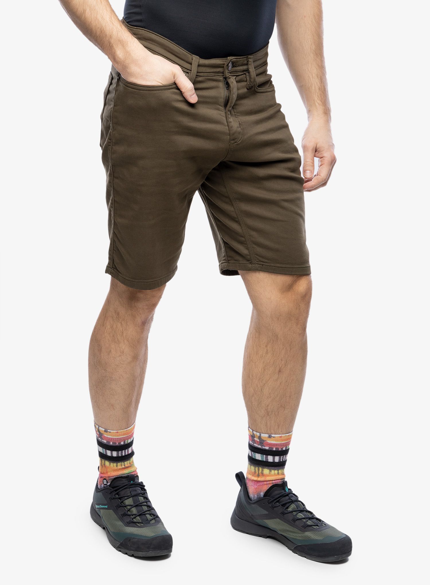 Kratke hlače DUER No Sweat Relaxed Short - army green