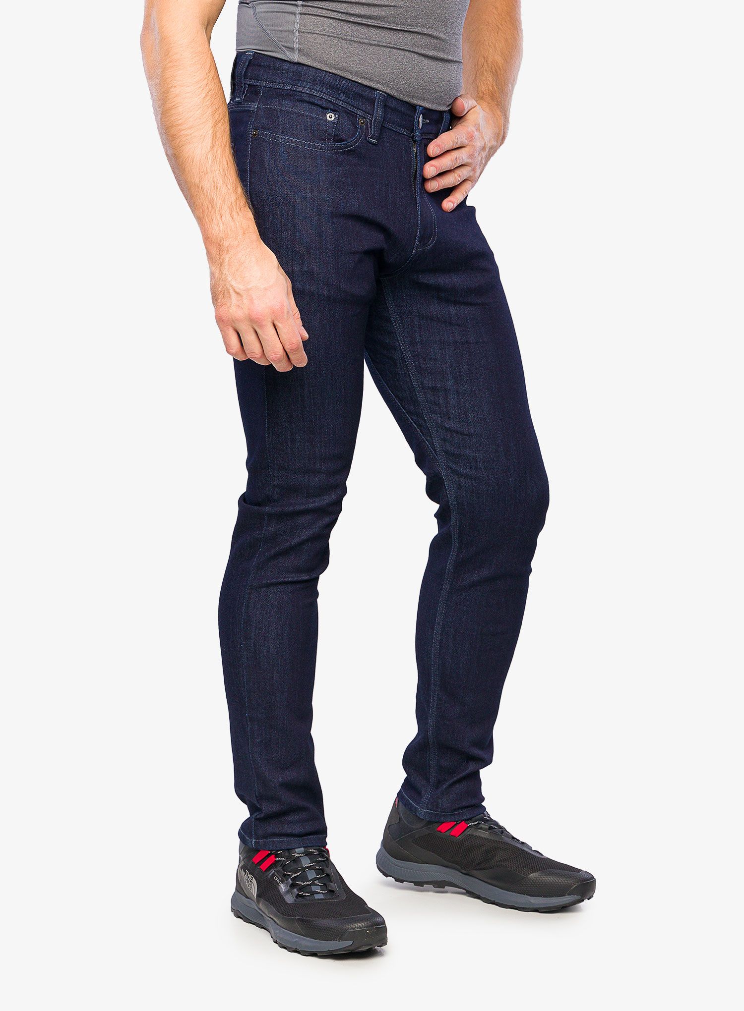Moške hlače DUER Stay Dry Denim Slim - rinse