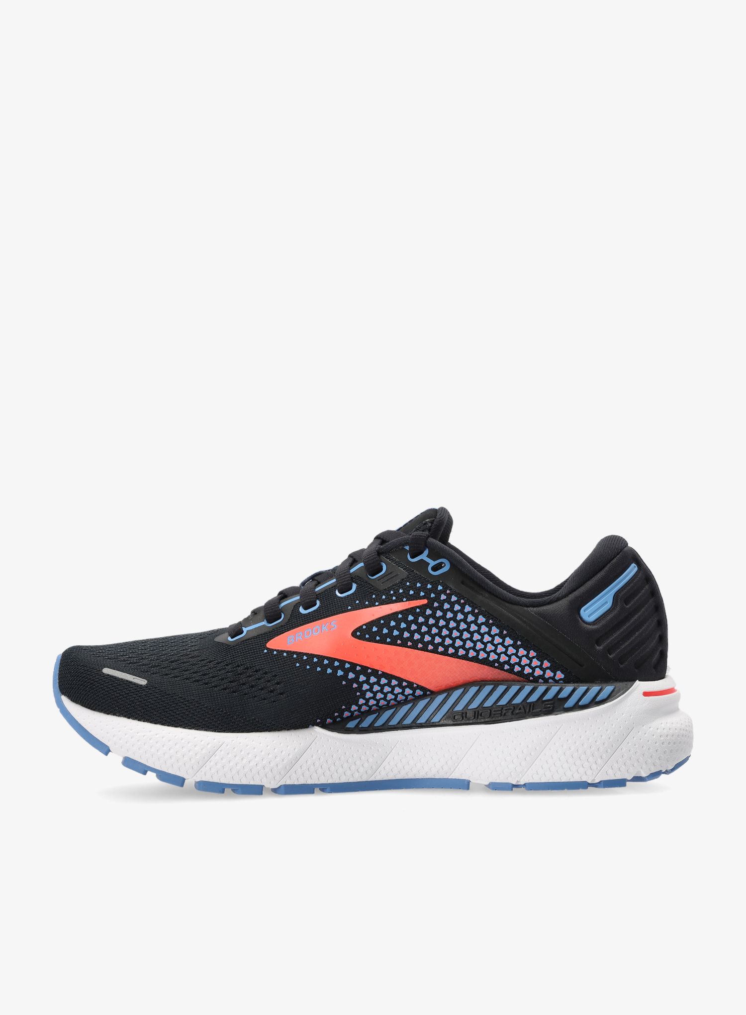 Ženski tekaški čevlji Brooks Adrenaline GTS 22 - black/lake blue/coral