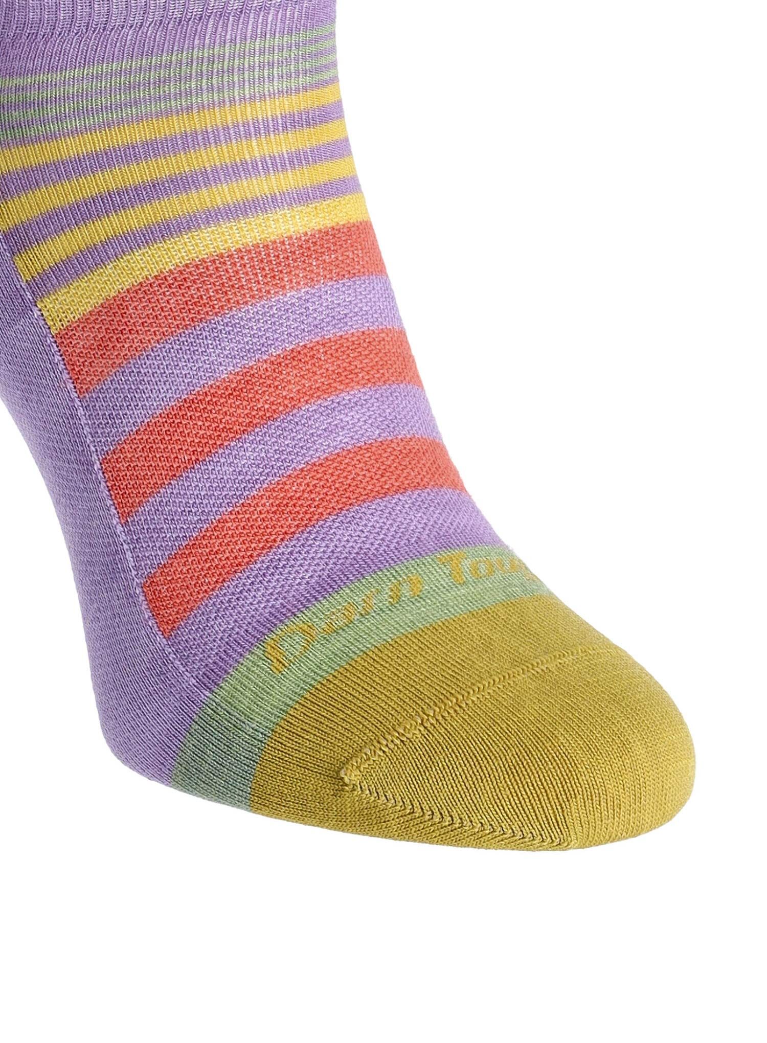 Ženske nogavice Darn Tough Beachcomber No Show Lightweight - lavender
