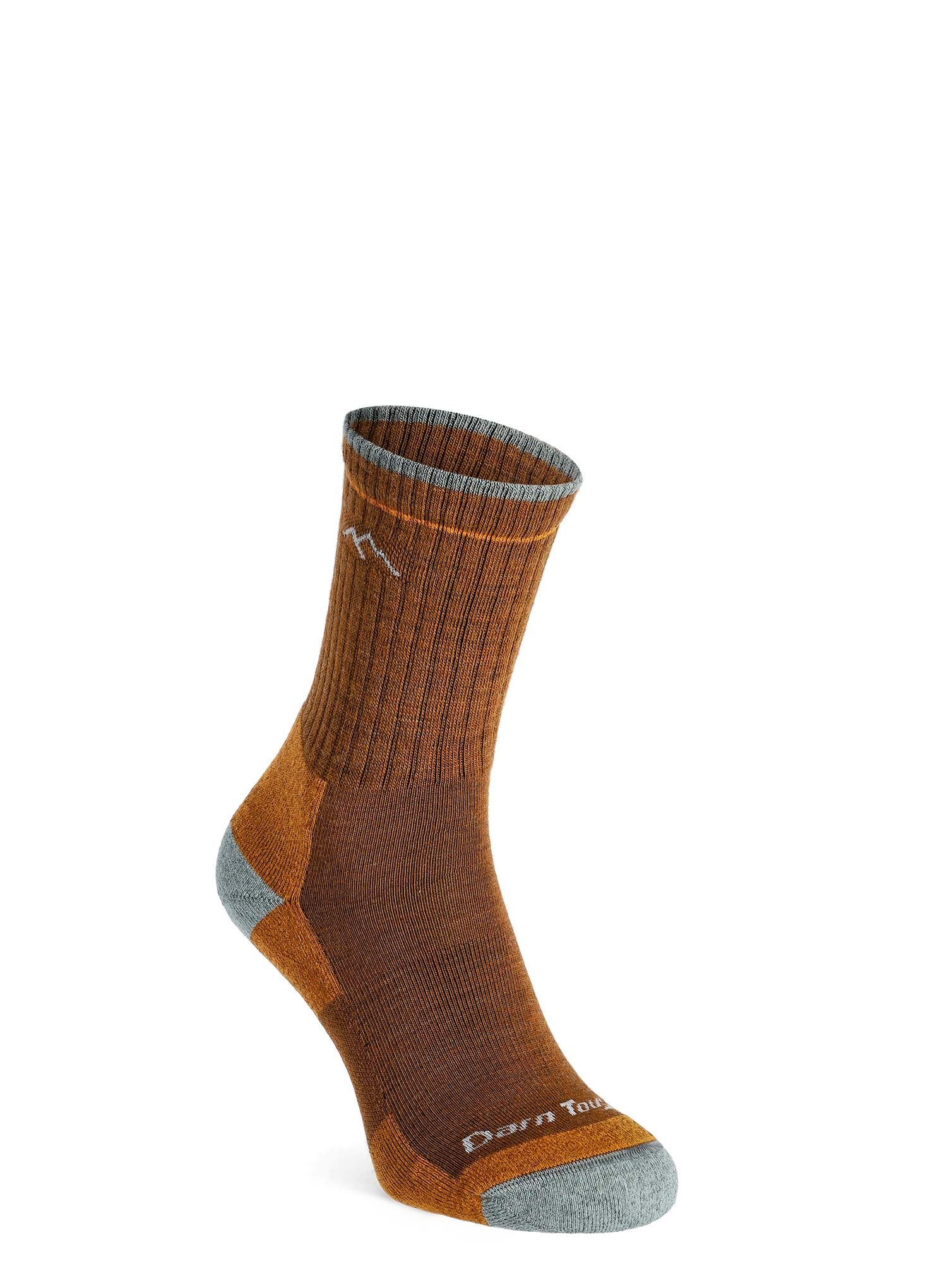 Ženske nogavice Darn Tough Hiker Micro Crew Midweight with Cushion - copper
