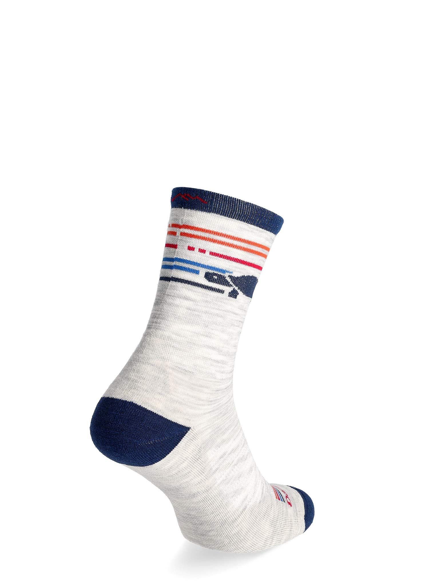 Tekaške nogavice Darn Tough Pacer Micro Crew Ultra-Lightweight with Cushion - ash