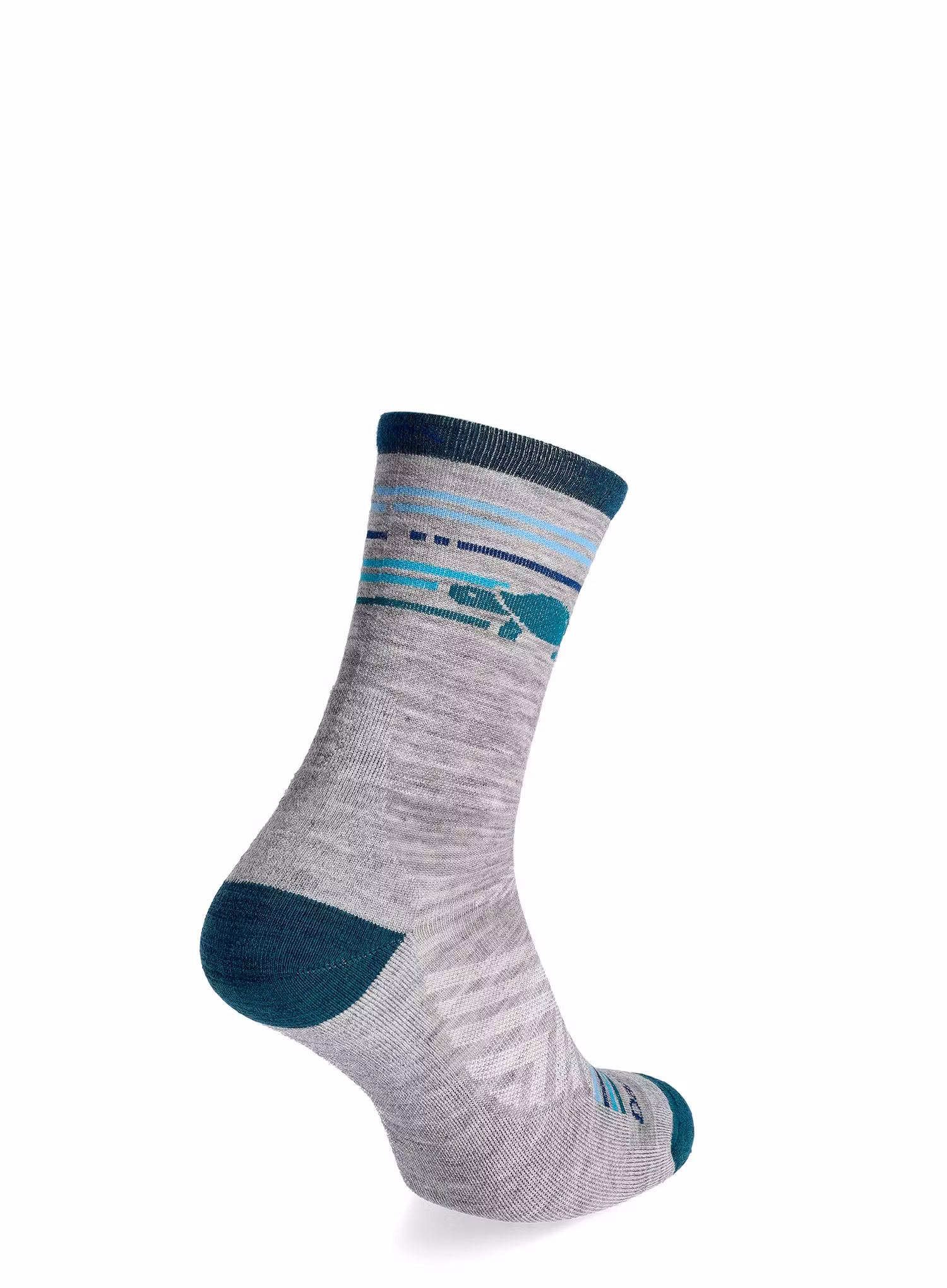 Ženske nogavice Darn Tough Pacer Micro Crew Ultra-Lightweight with Cushion - gray
