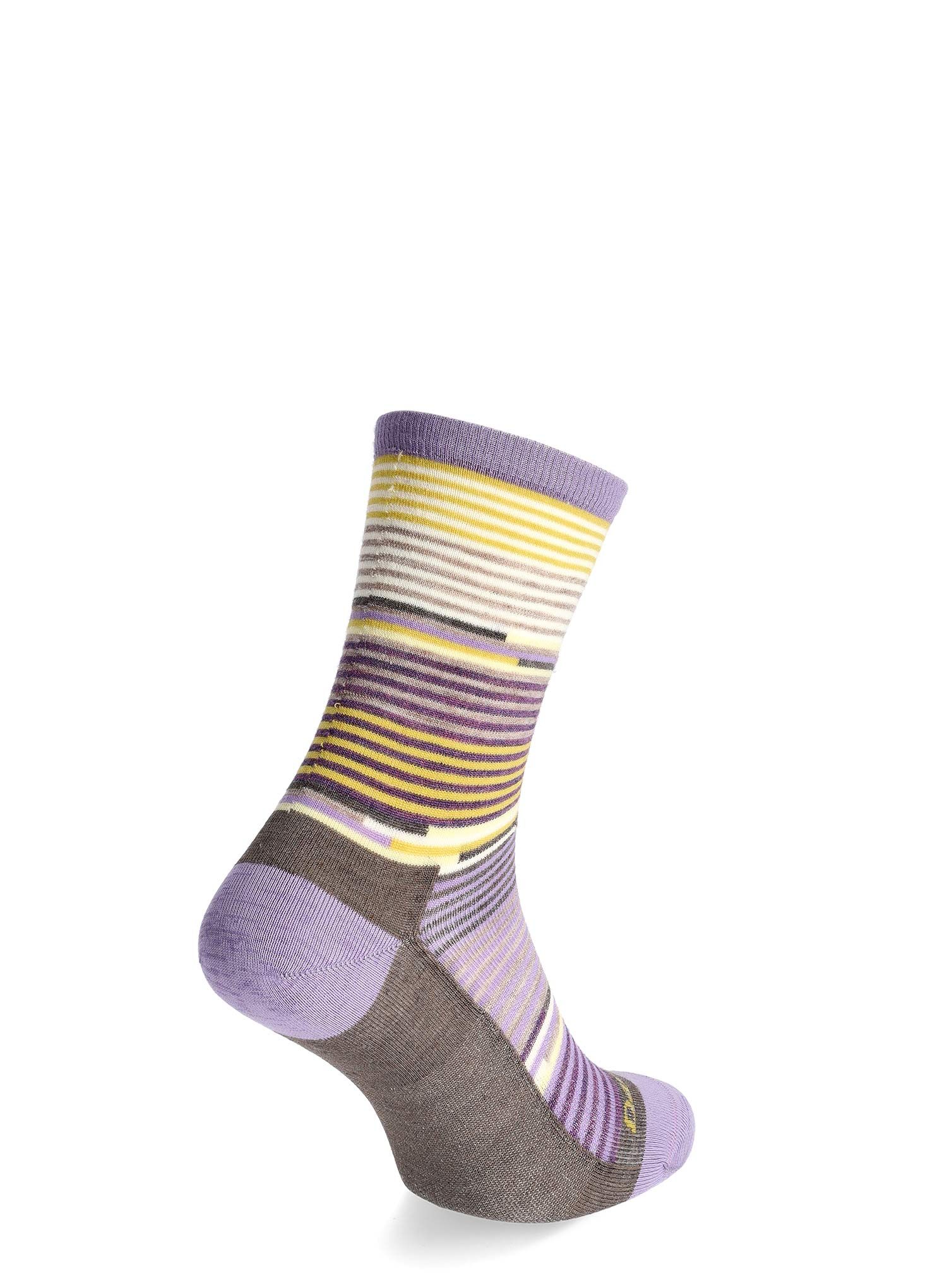 Ženske nogavice Darn Tough Pixie Crew Lightweight - lavender