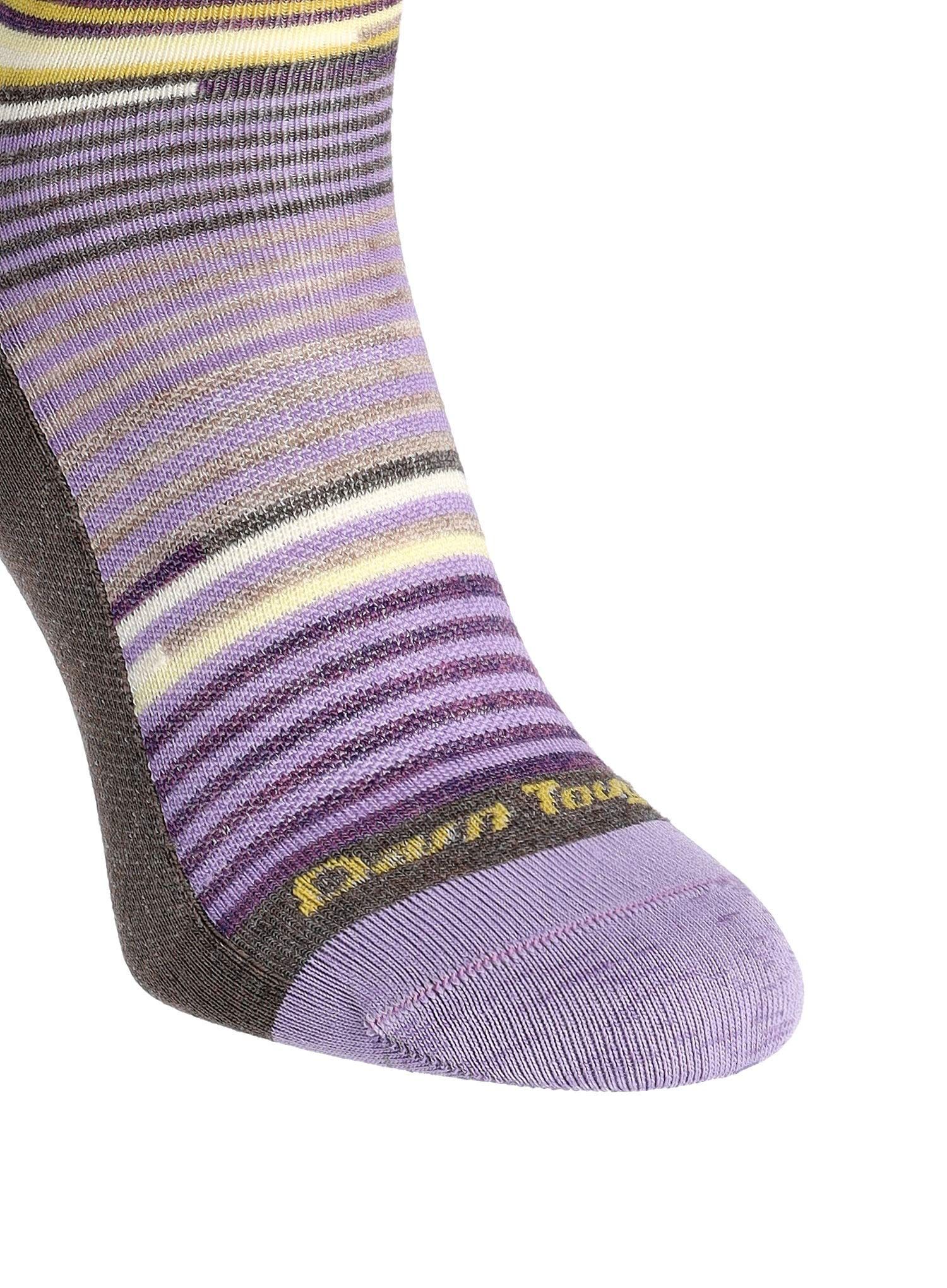 Ženske nogavice Darn Tough Pixie Crew Lightweight - lavender