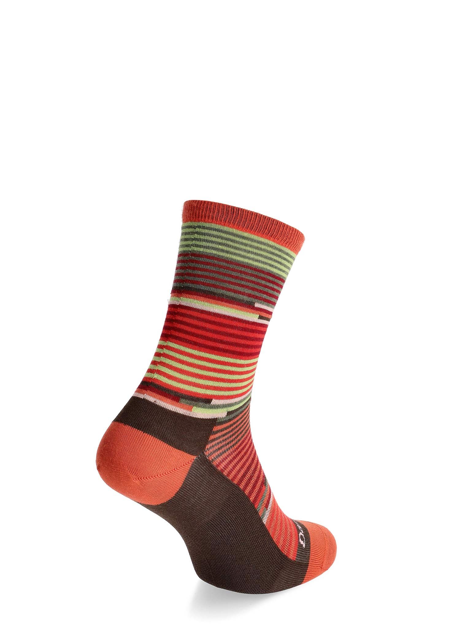 Ženske nogavice Darn Tough Pixie Crew Lightweight - tomato