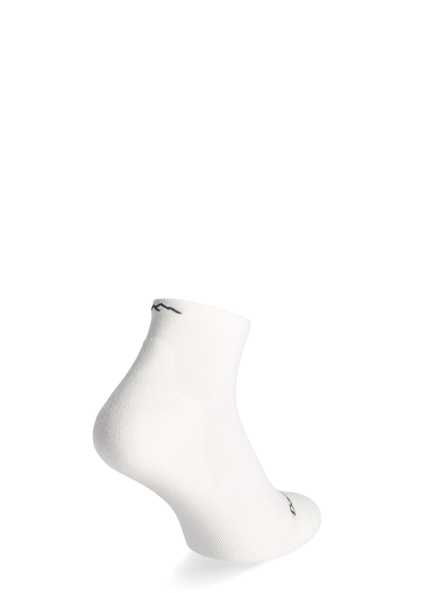 Tekaške nogavice Darn Tough Run 1/4 Ultra-Lightweight with Cushion - white