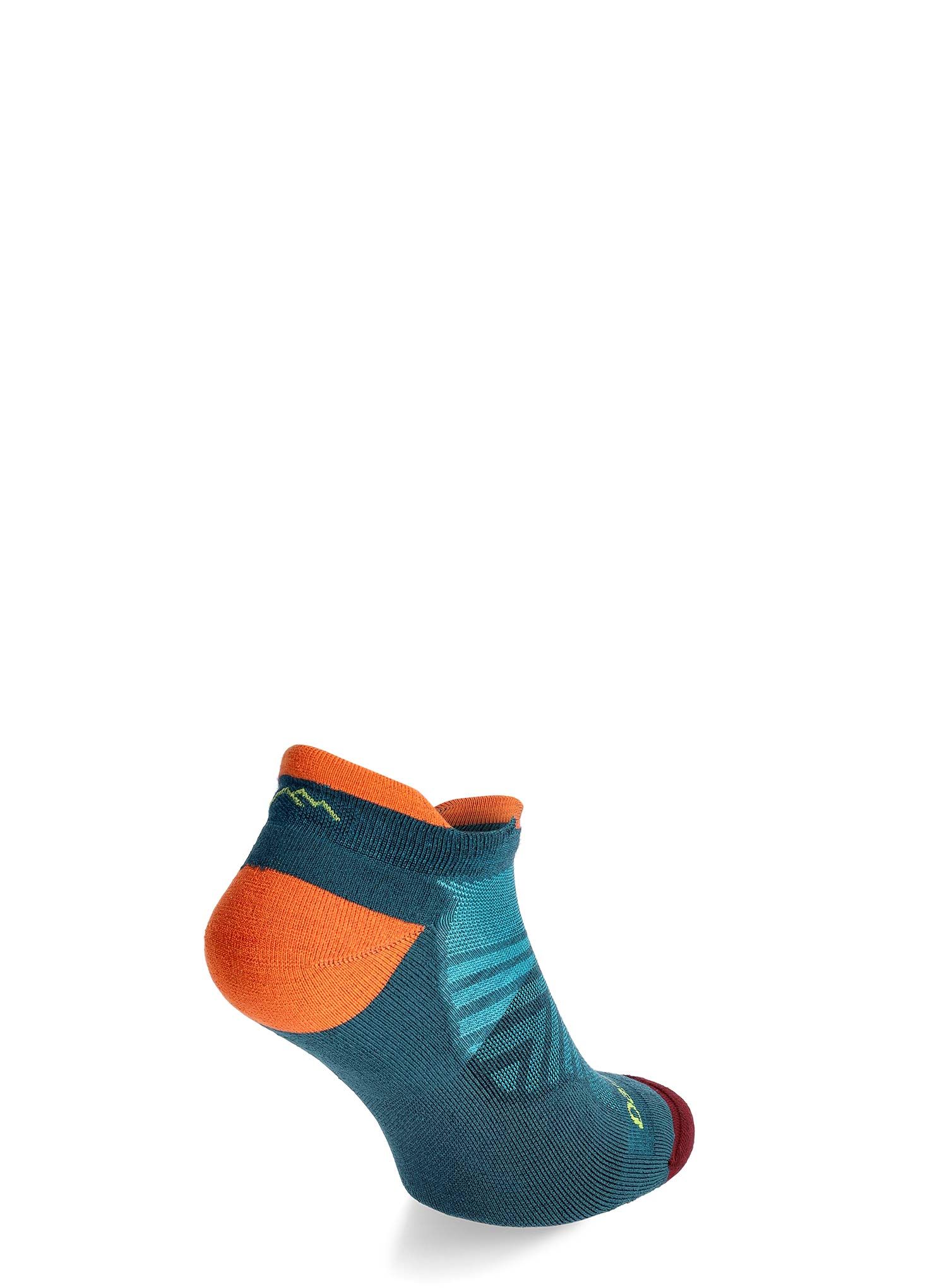 Tekaške nogavice Darn Tough Run No Show Tab Ultra-Lightweight with Cushion - dark teal