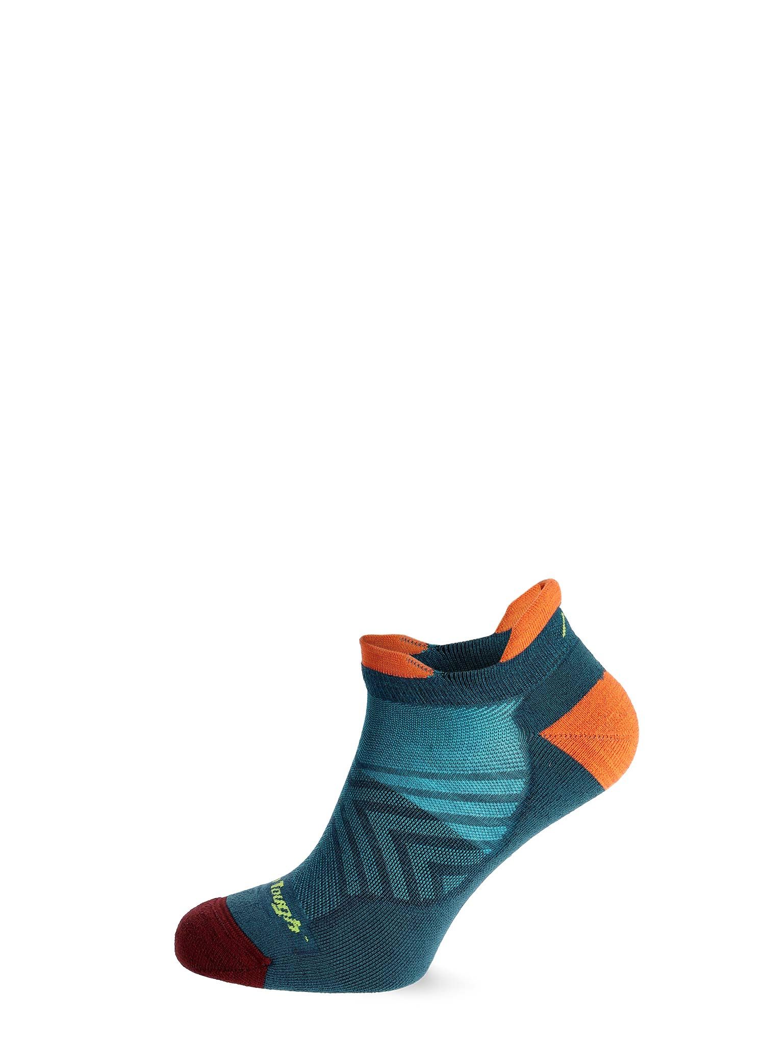 Tekaške nogavice Darn Tough Run No Show Tab Ultra-Lightweight with Cushion - dark teal