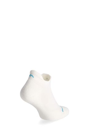 Ženske nogavice Darn Tough Run No Show Tab Ultra-Lightweight with Cushion - white