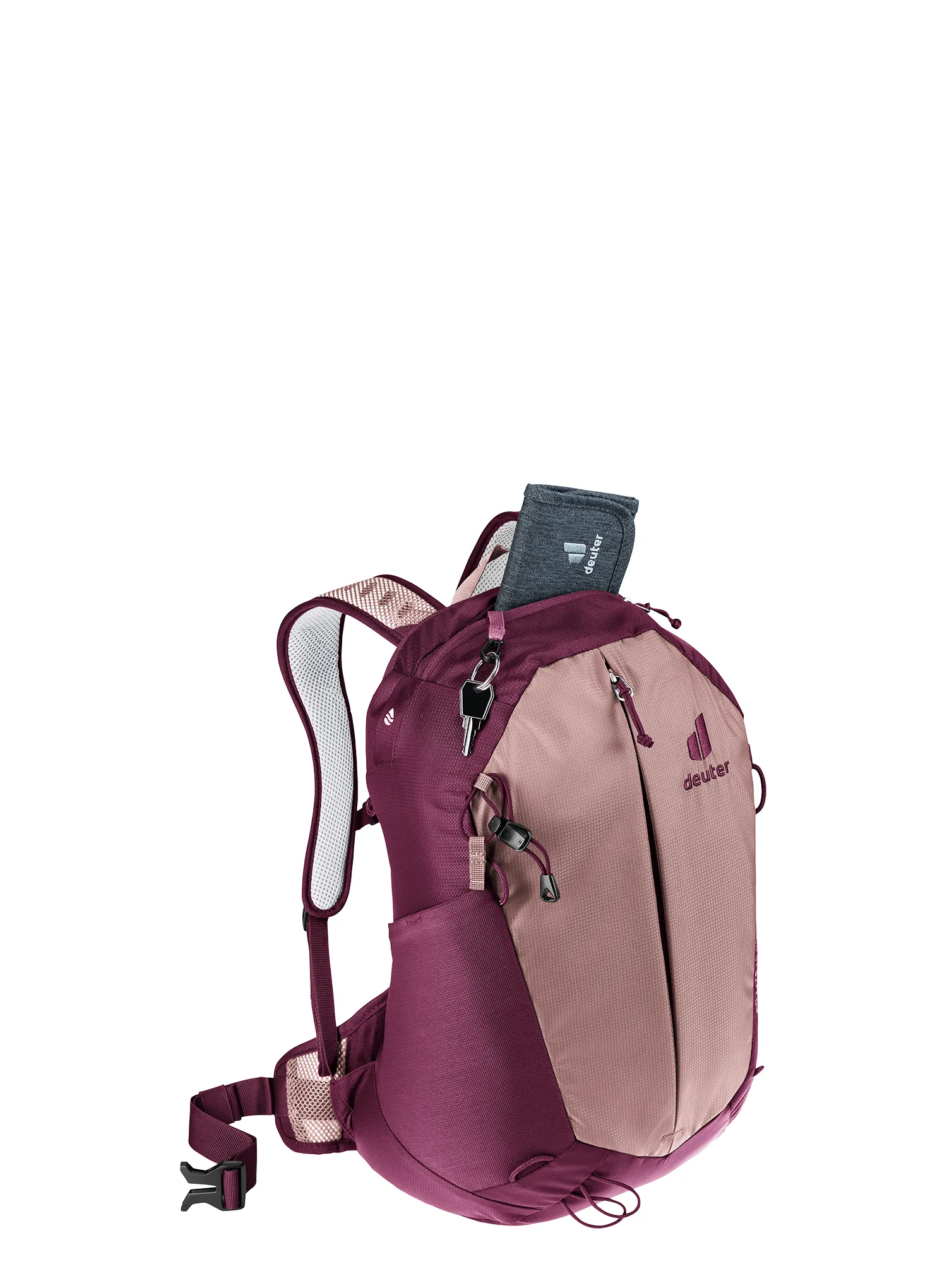Ženski pohodniški nahrbtnik Deuter AC Lite 15 SL - ashrose/cassis