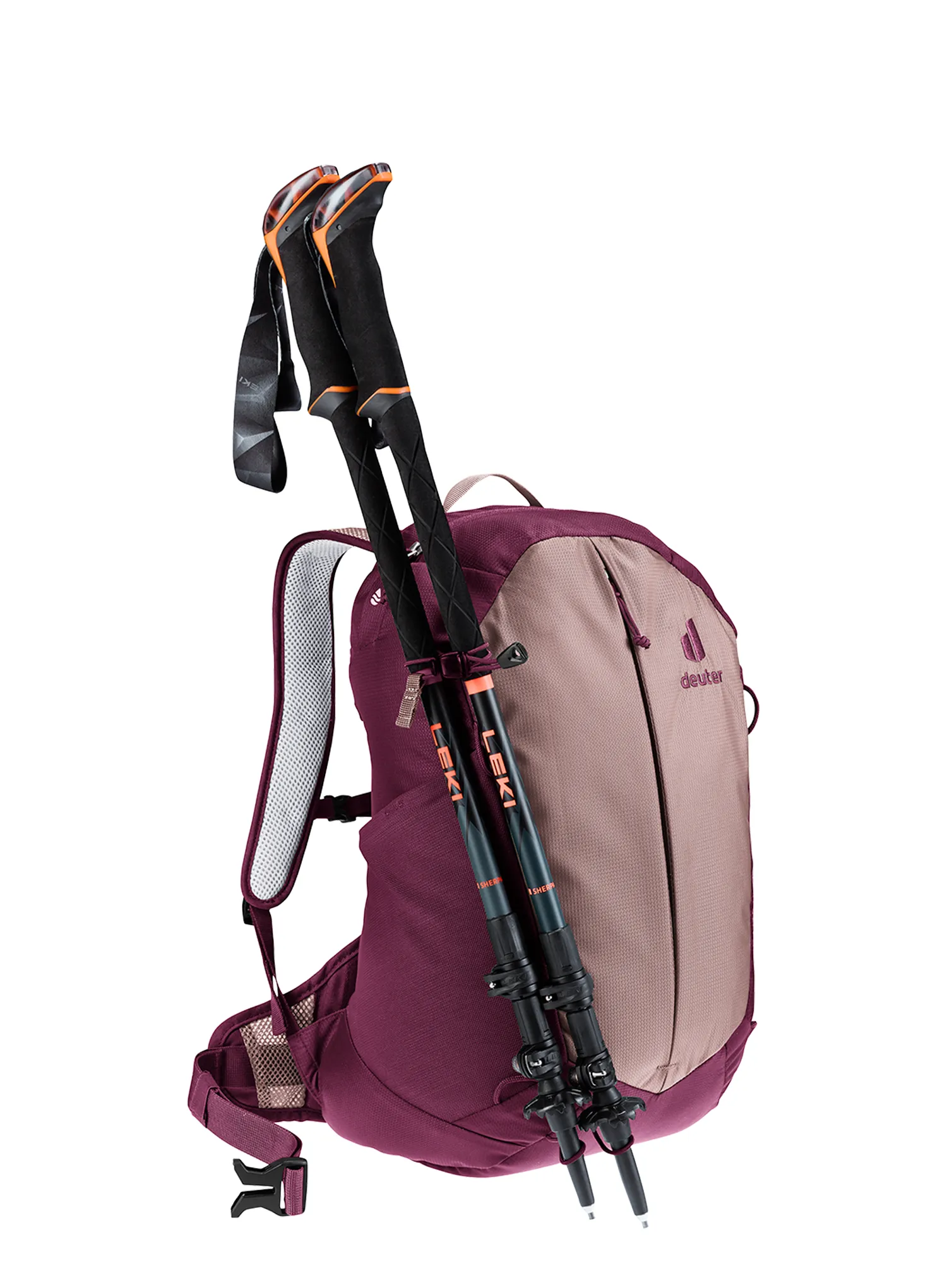 Ženski pohodniški nahrbtnik Deuter AC Lite 15 SL - ashrose/cassis