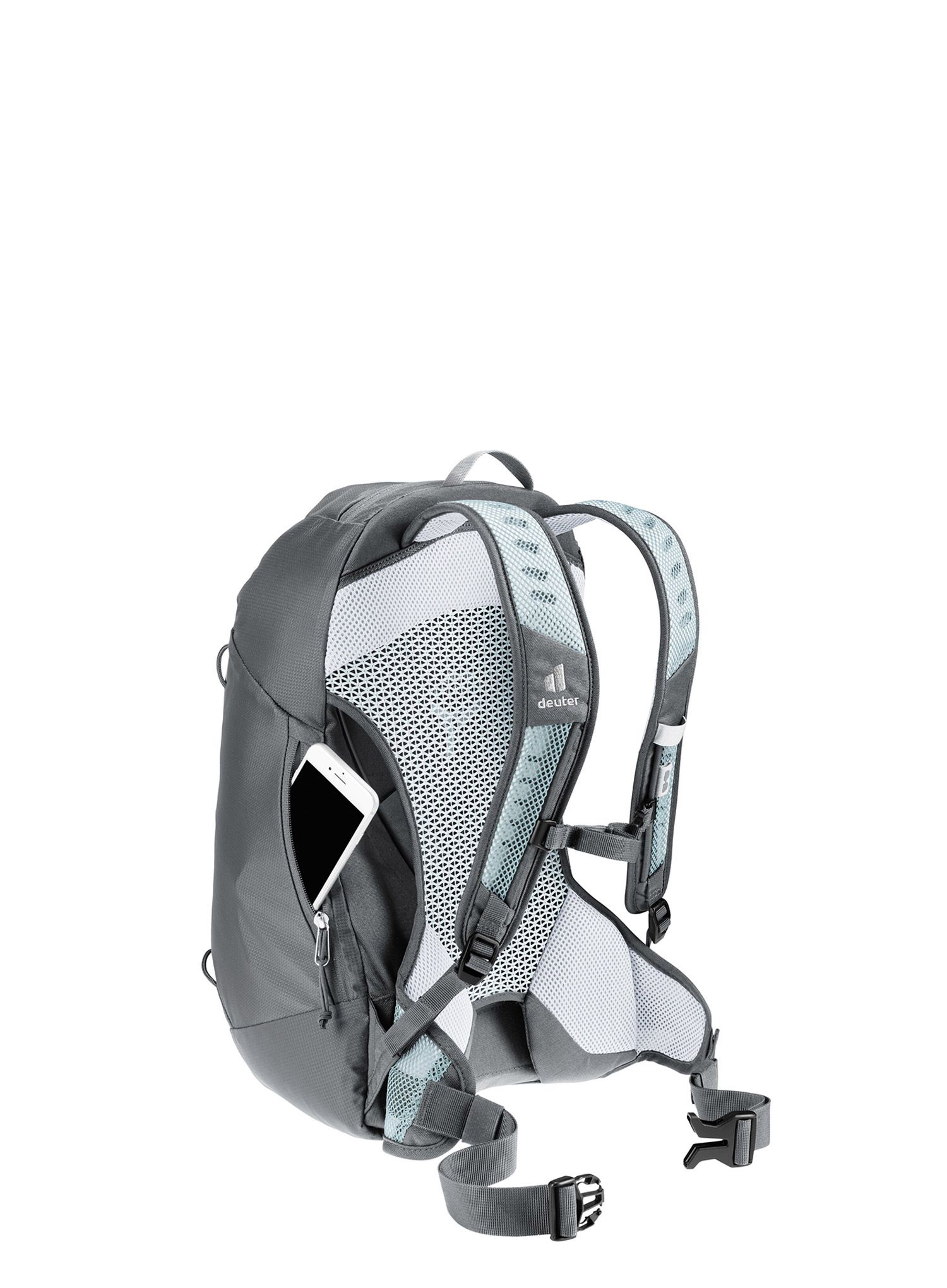 Ženski pohodniški nahrbtnik Deuter AC Lite 15 SL - shale/graphite