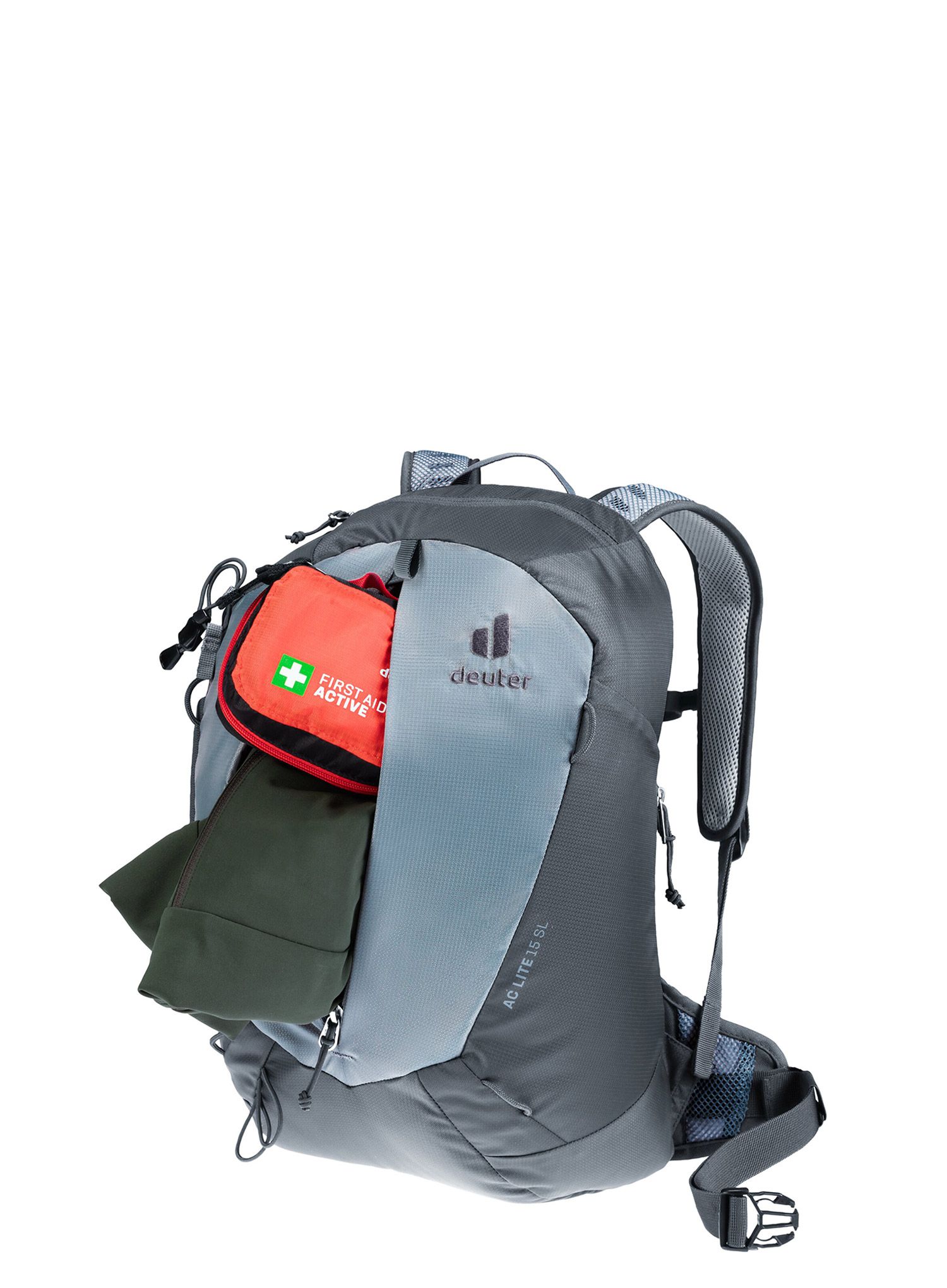 Ženski pohodniški nahrbtnik Deuter AC Lite 15 SL - shale/graphite
