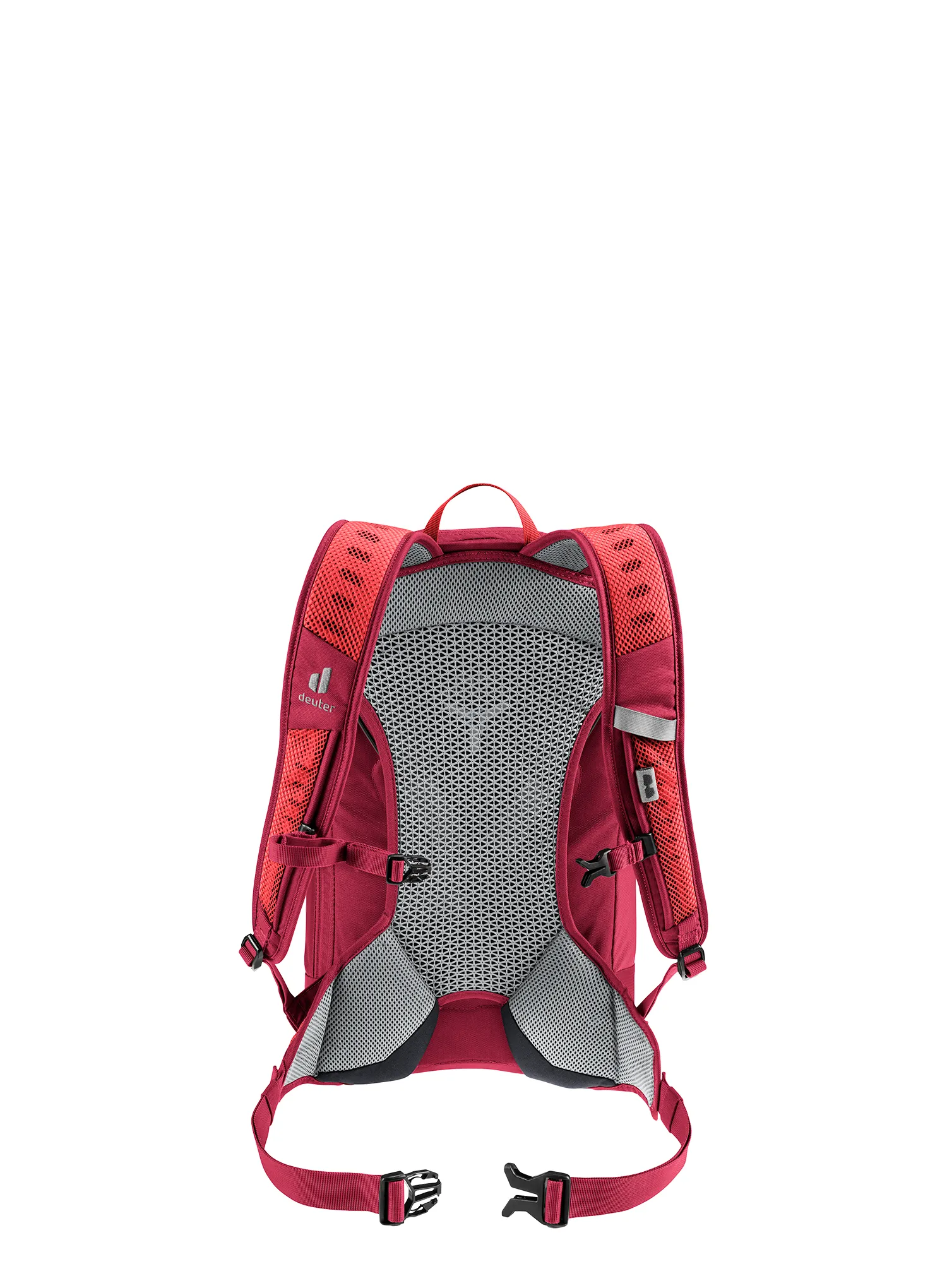 Nahrbtnik z distančno mrežico Deuter AC Lite 17 - cherry/masala