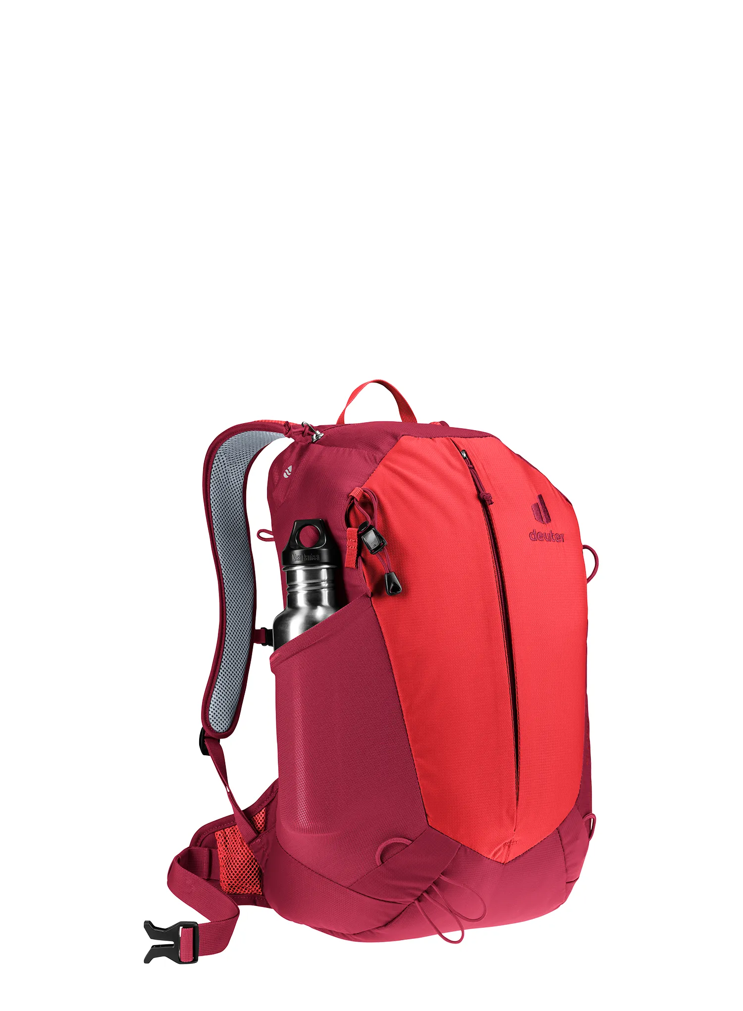 Nahrbtnik z distančno mrežico Deuter AC Lite 17 - cherry/masala