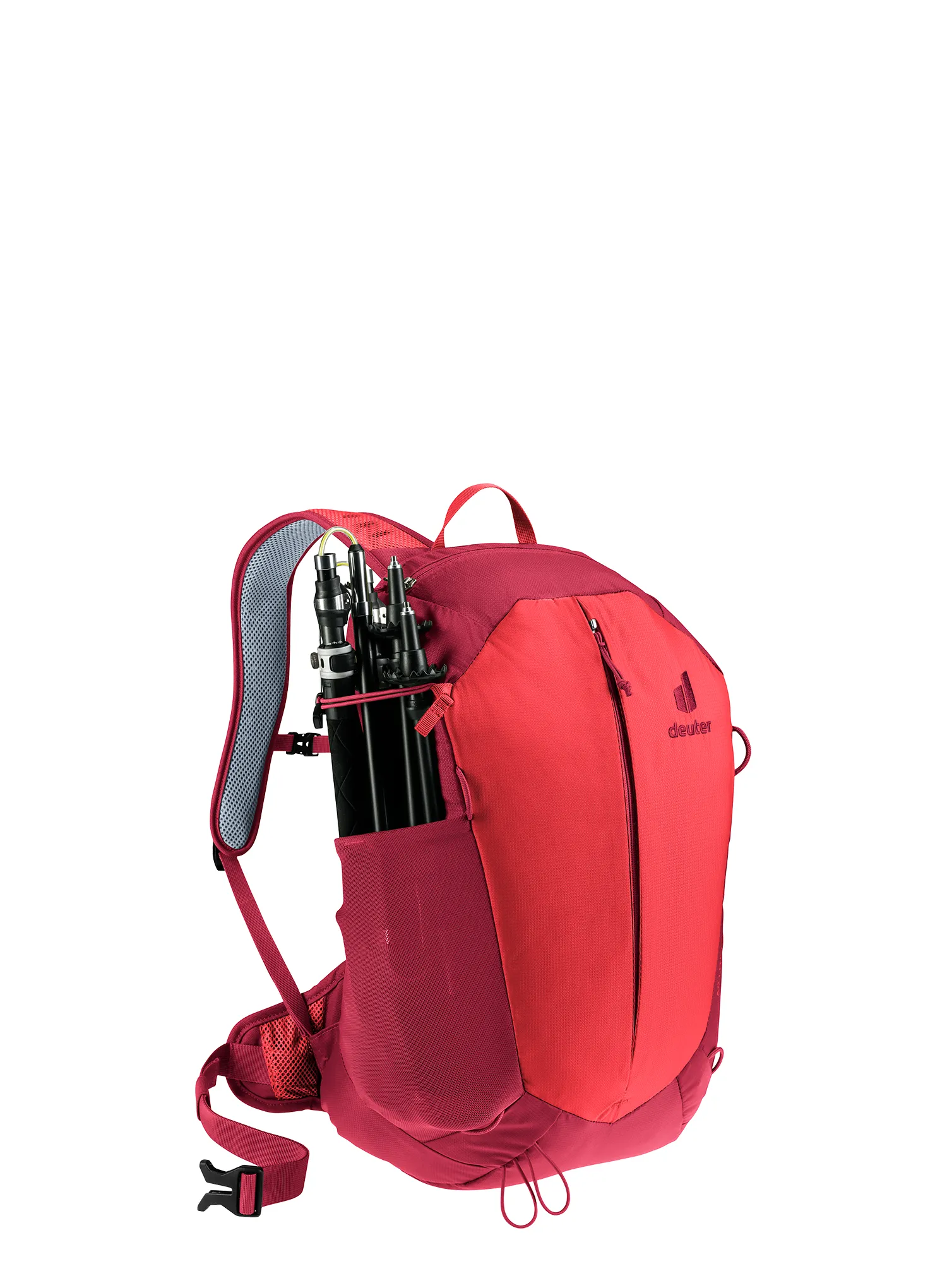 Nahrbtnik z distančno mrežico Deuter AC Lite 17 - cherry/masala