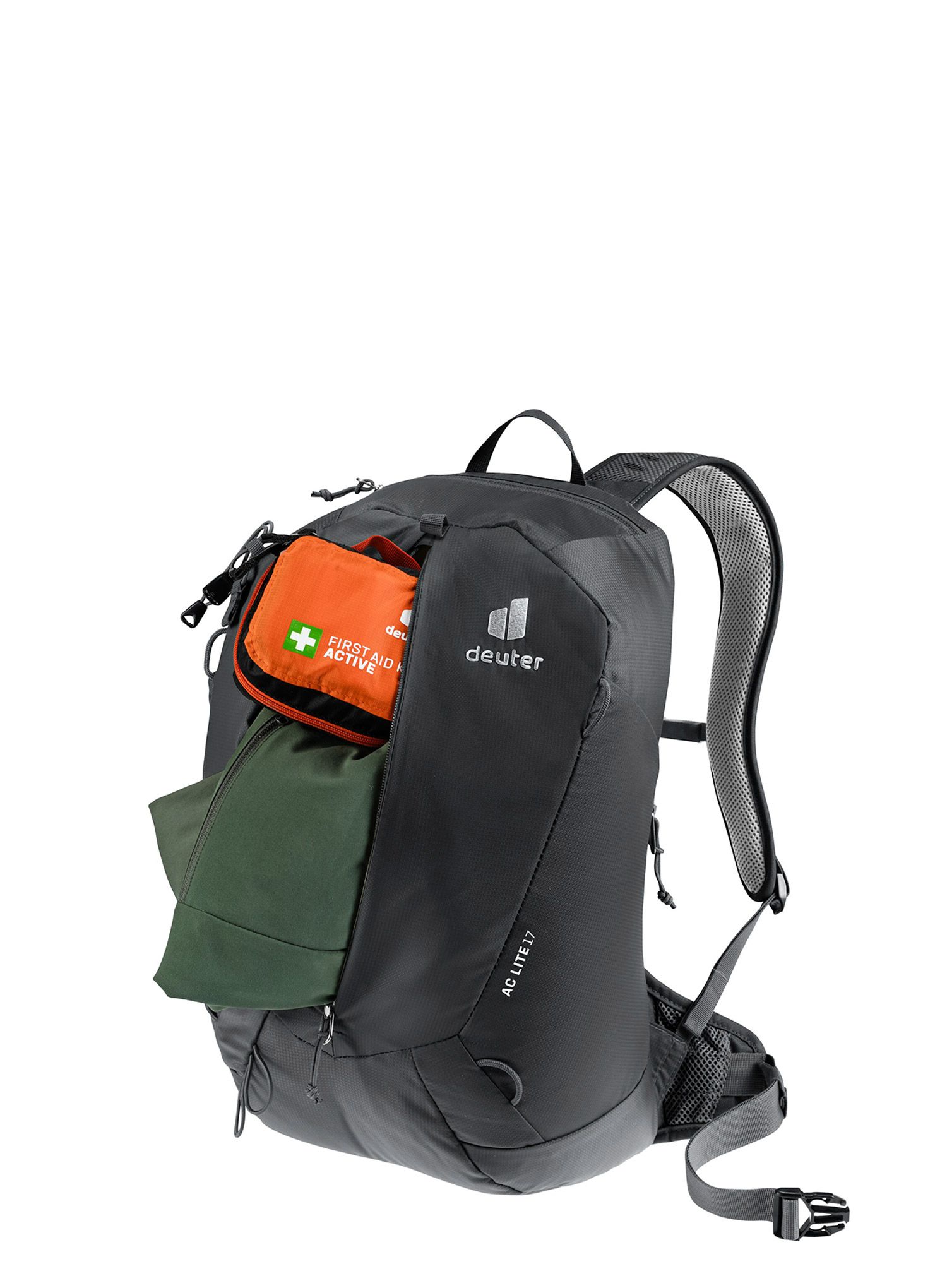 Nahrbtnik z distančno mrežico Deuter AC Lite 17 - black