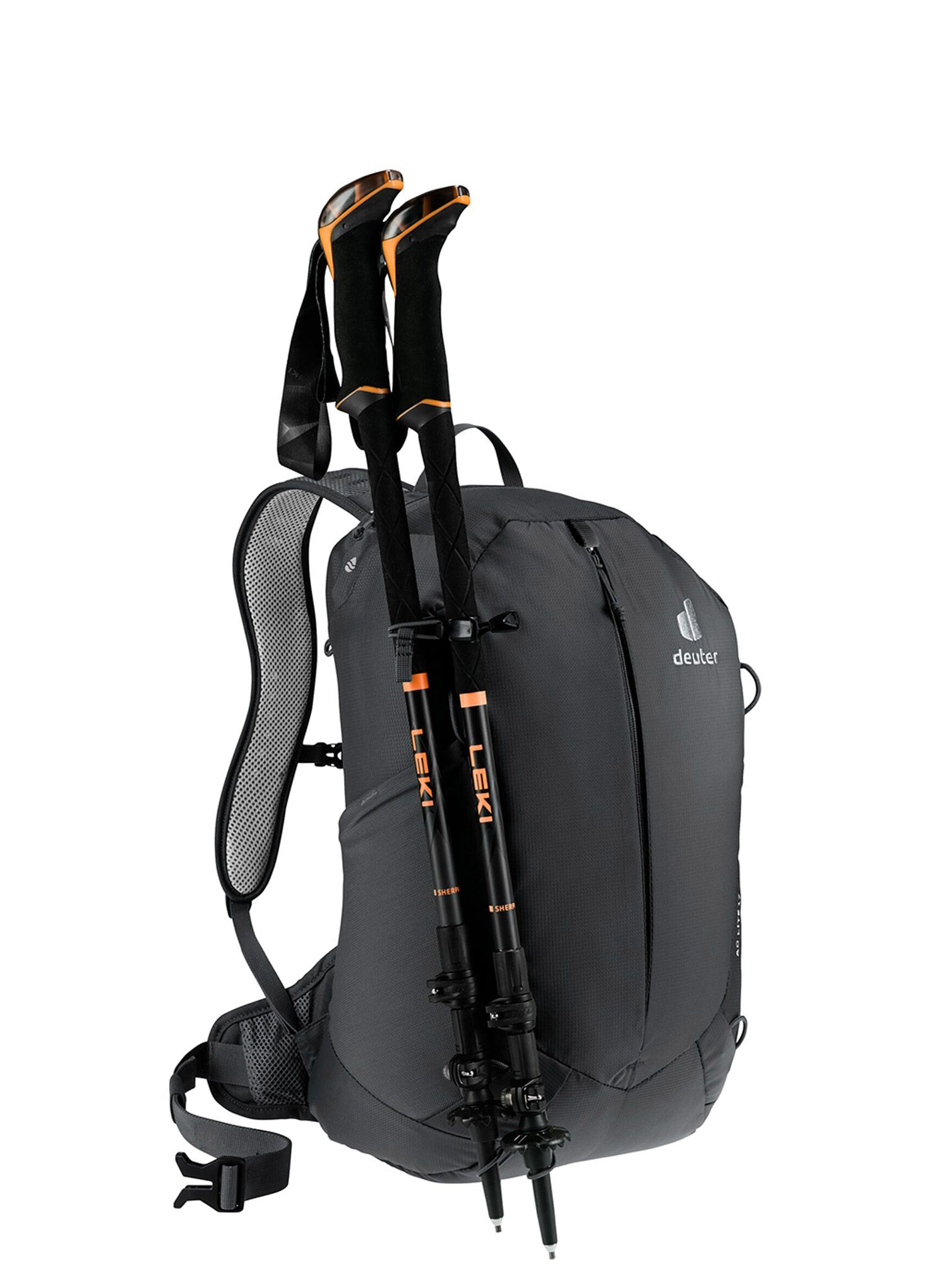 Nahrbtnik z distančno mrežico Deuter AC Lite 17 - black