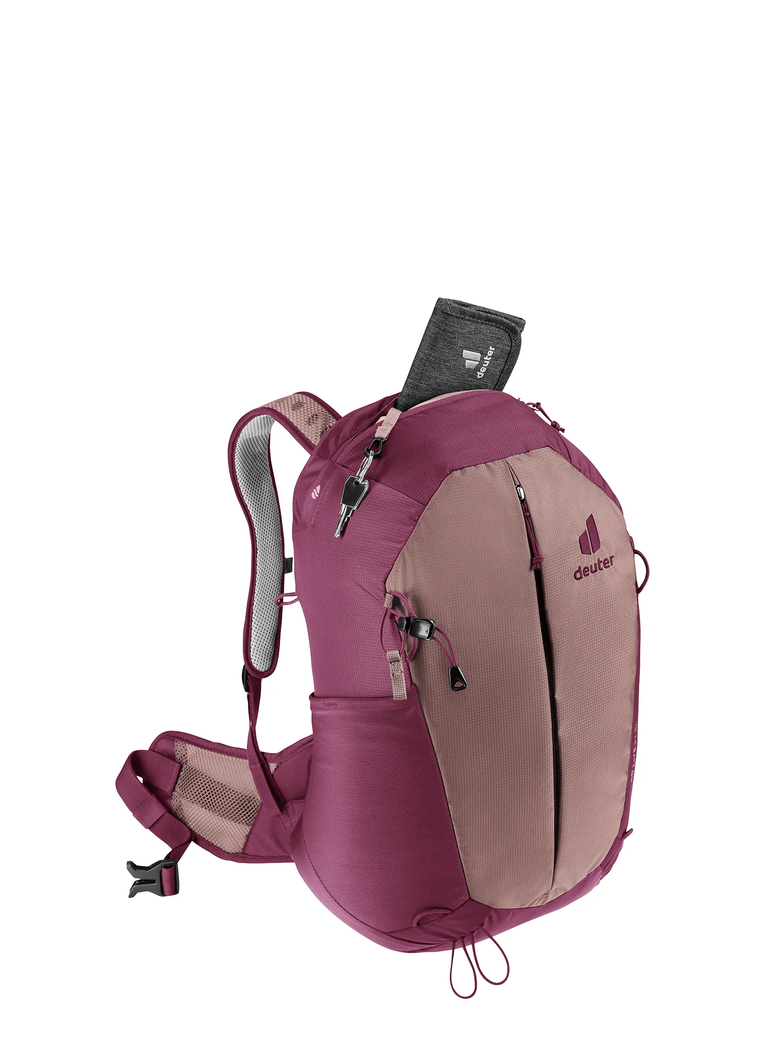 Ženski nahrbtnik Deuter AC Lite 21 SL - ashrose/cassis