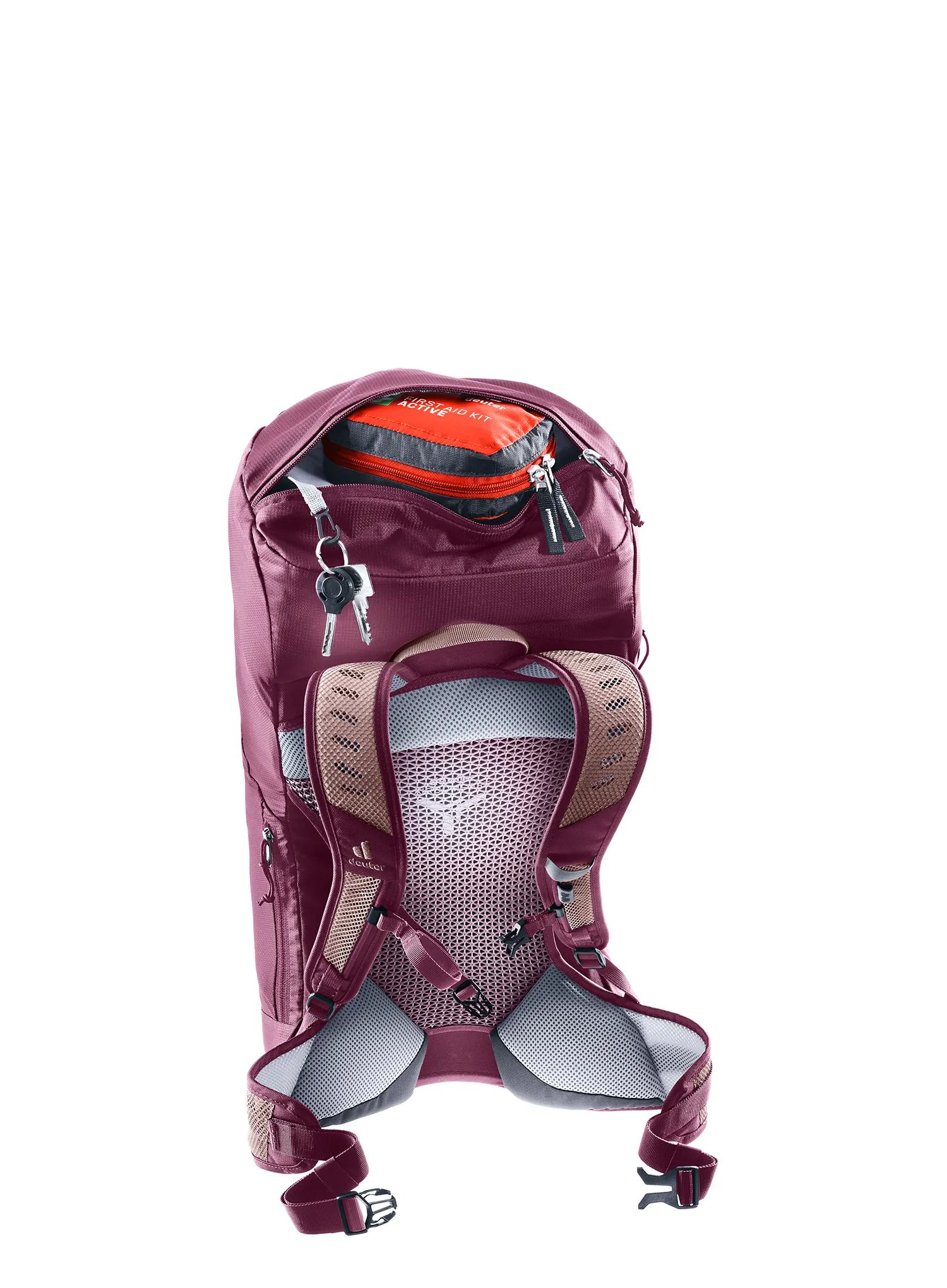 Ženski nahrbtnik Deuter AC Lite 22 SL - ashrose/cassis