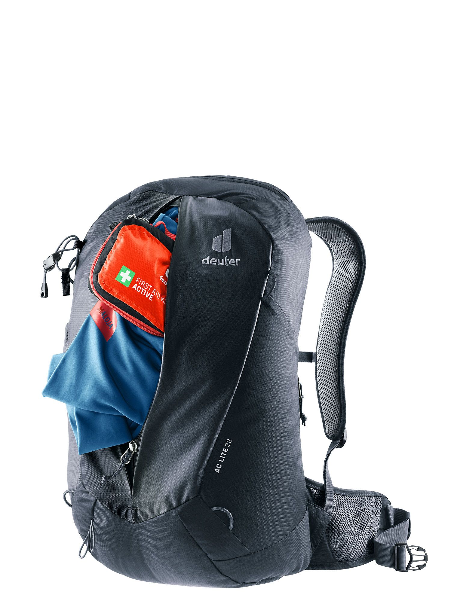 Nahrbtnik z distančno mrežico Deuter AC Lite 23 - black