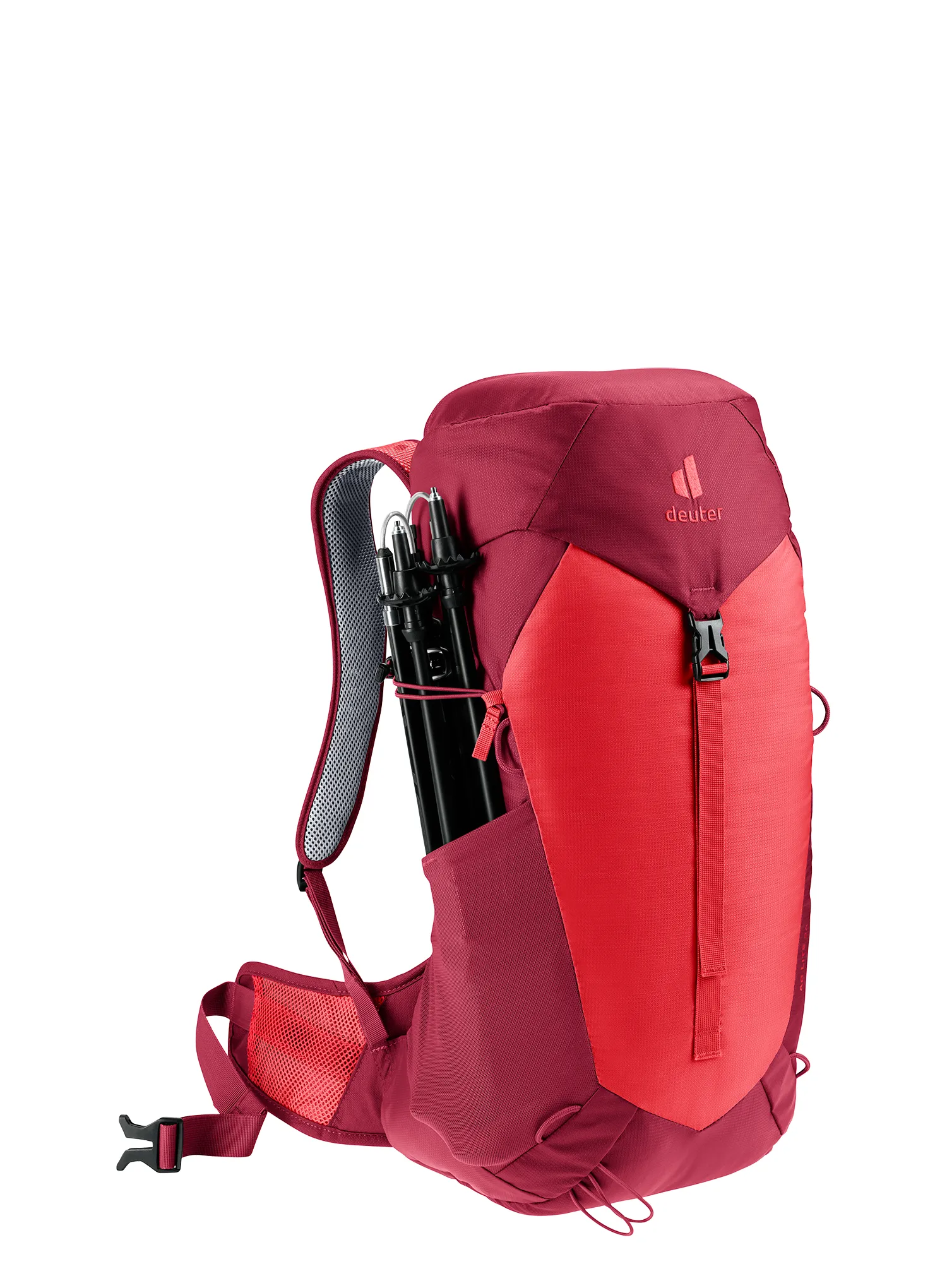 Nahrbtnik z distančno mrežico Deuter AC Lite 24 - cherry/masala