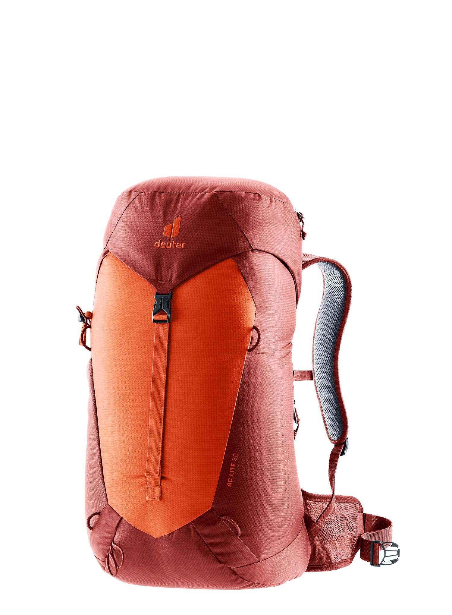 Nahrbtnik z distančno mrežico Deuter AC Lite 30 - paprika/redwood