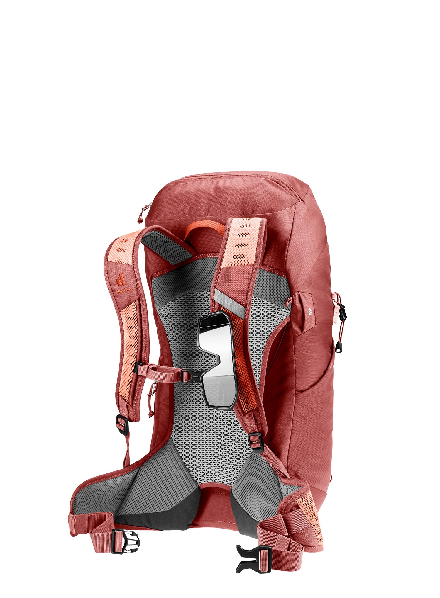 Nahrbtnik z distančno mrežico Deuter AC Lite 30 - paprika/redwood