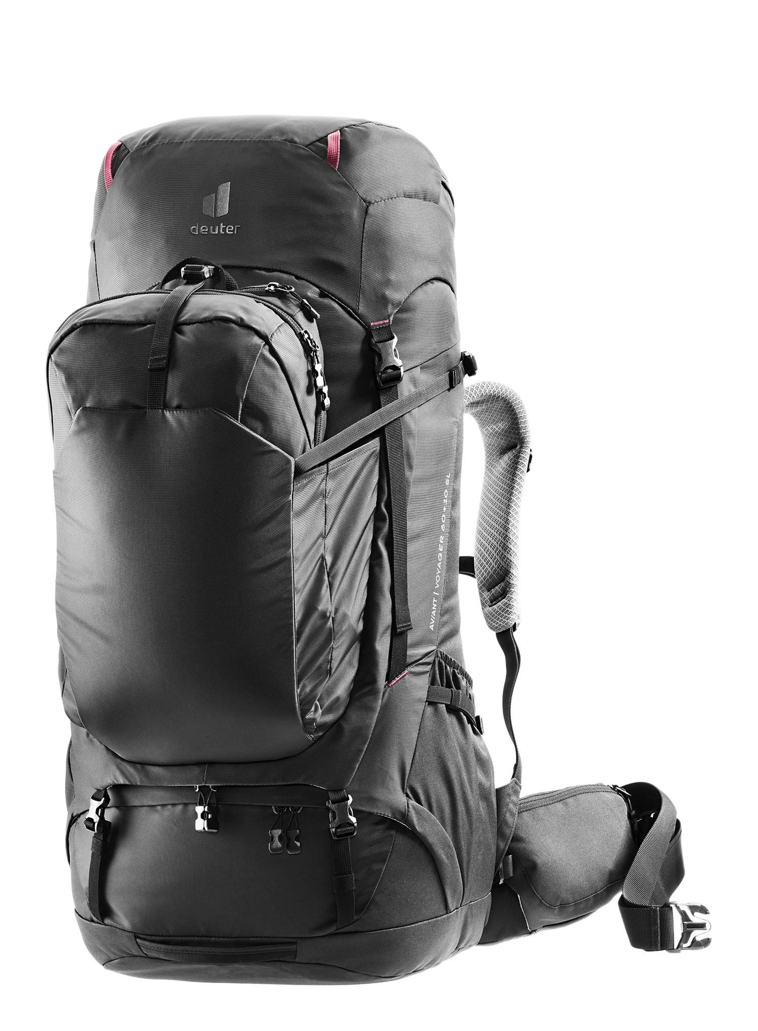 Ženski potovalni nahrbtnik Deuter AViANT Voyager 60+10 SL - blk