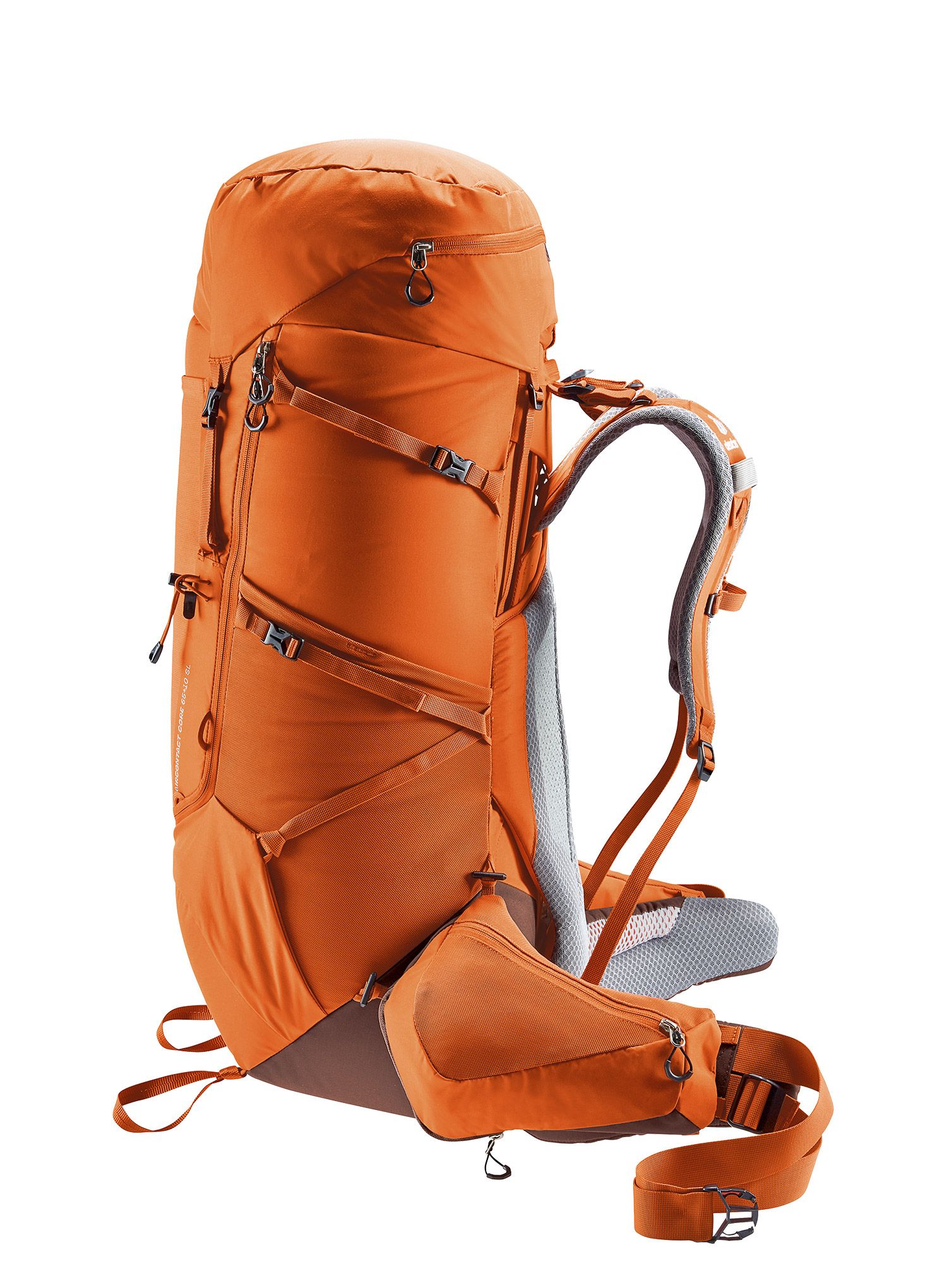 Ženski pohodniški nahrbtnik Deuter Aircontact 65+10 SL - chestnut/umbra
