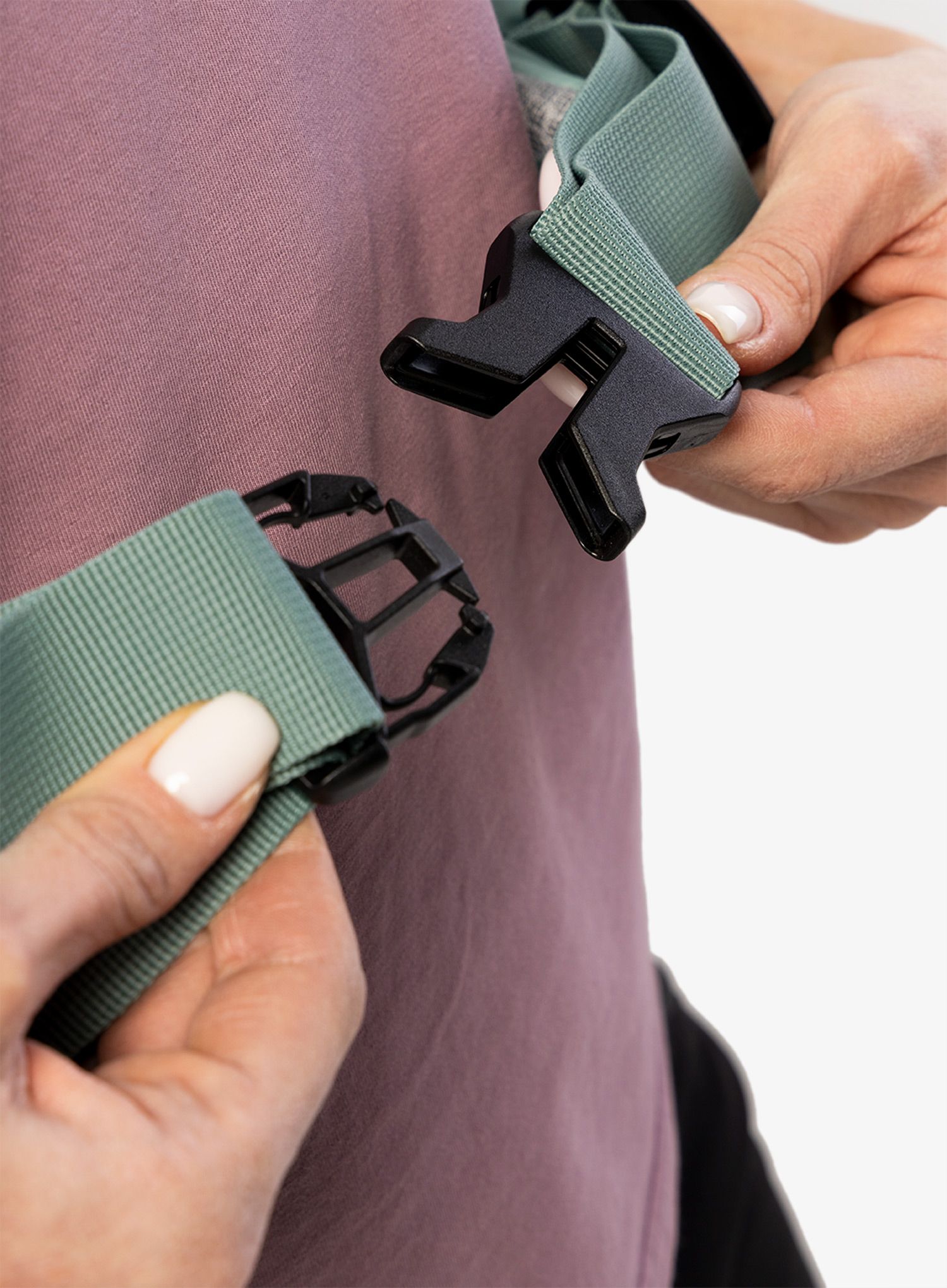 Ženski pohodniški nahrbtnik Deuter Aircontact Core 35+10 SL - jade/graphite