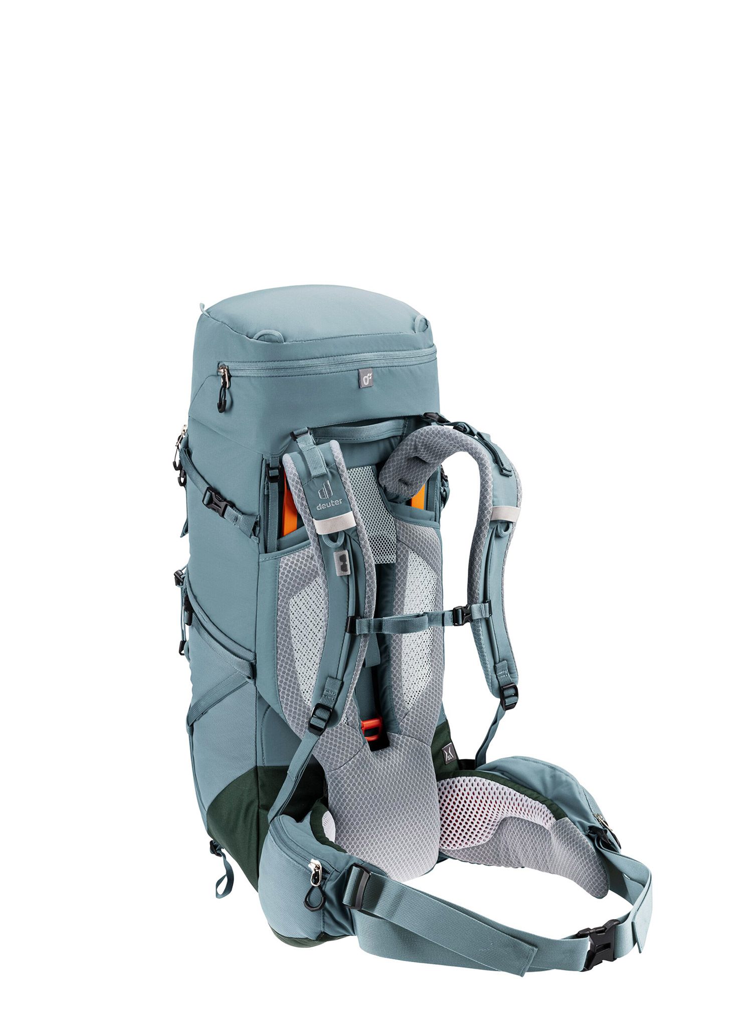 Ženski pohodniški nahrbtnik Deuter Aircontact Core 35+10 SL - shale/ivy/ivy