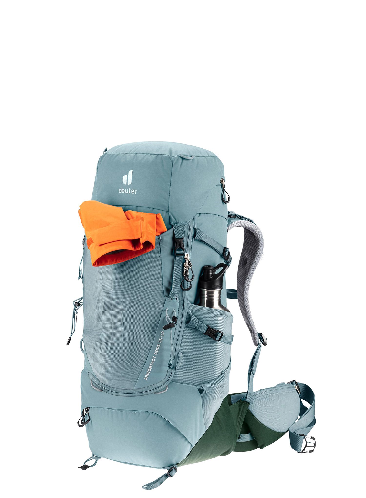 Ženski pohodniški nahrbtnik Deuter Aircontact Core 35+10 SL - shale/ivy/ivy