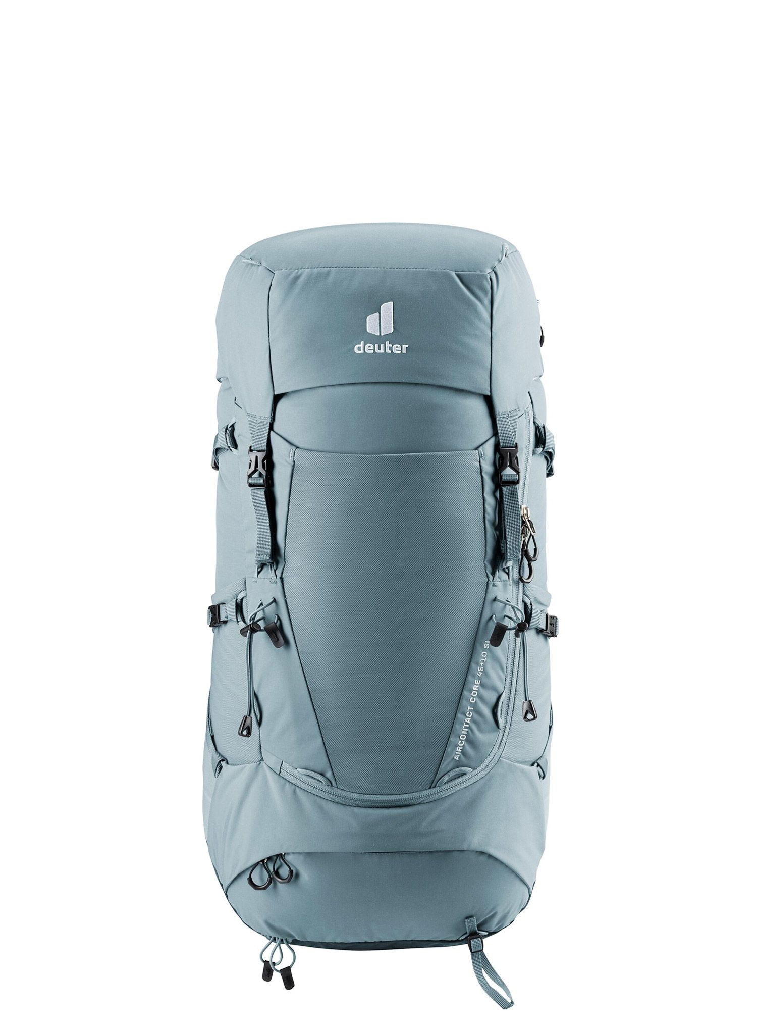 Ženski pohodniški nahrbtnik Deuter Aircontact Core 45+10 SL - shale/ivy/ivy