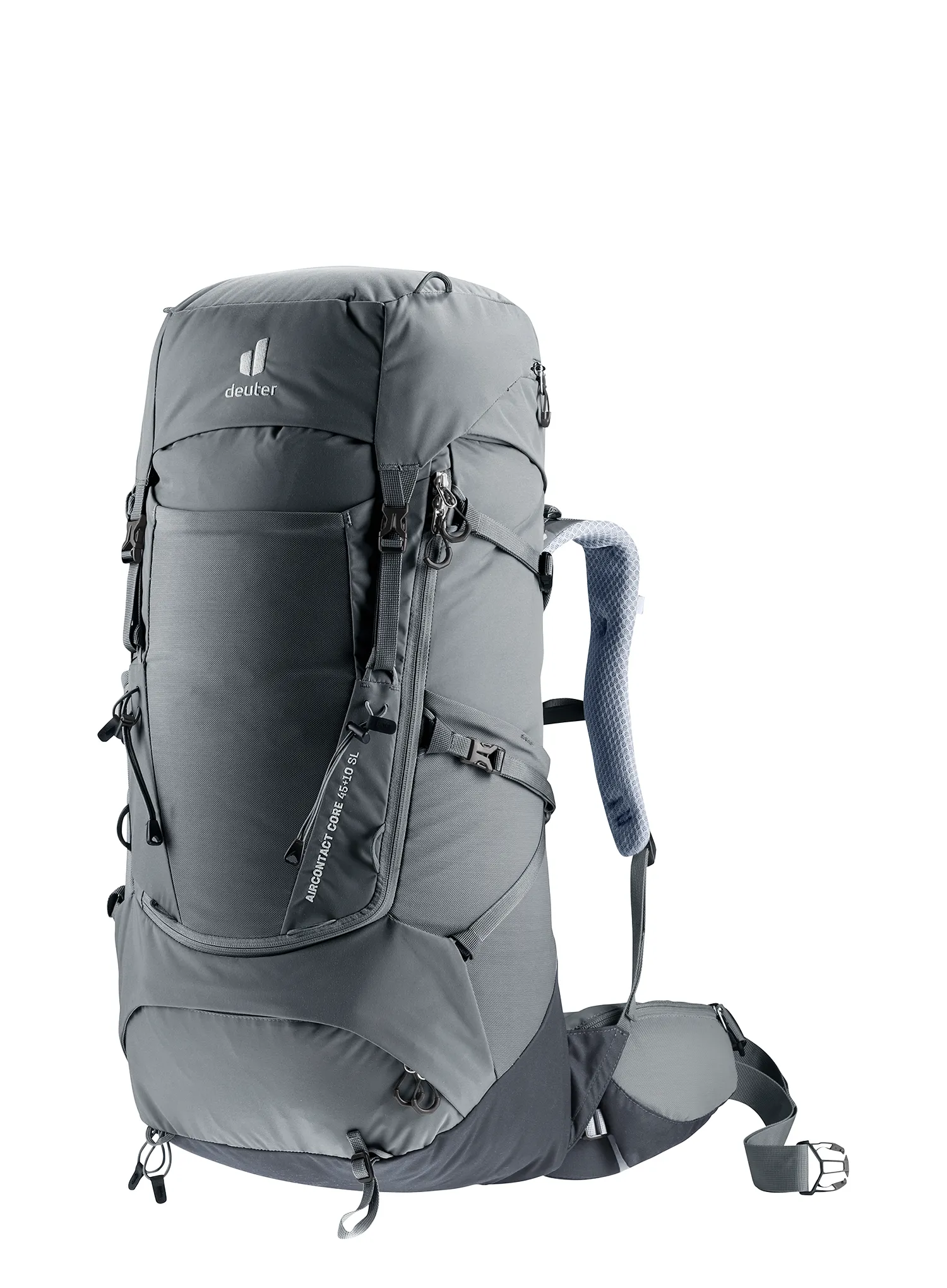Ženski pohodniški nahrbtnik Deuter Aircontact Core 45 + 10 SL - graphite/black