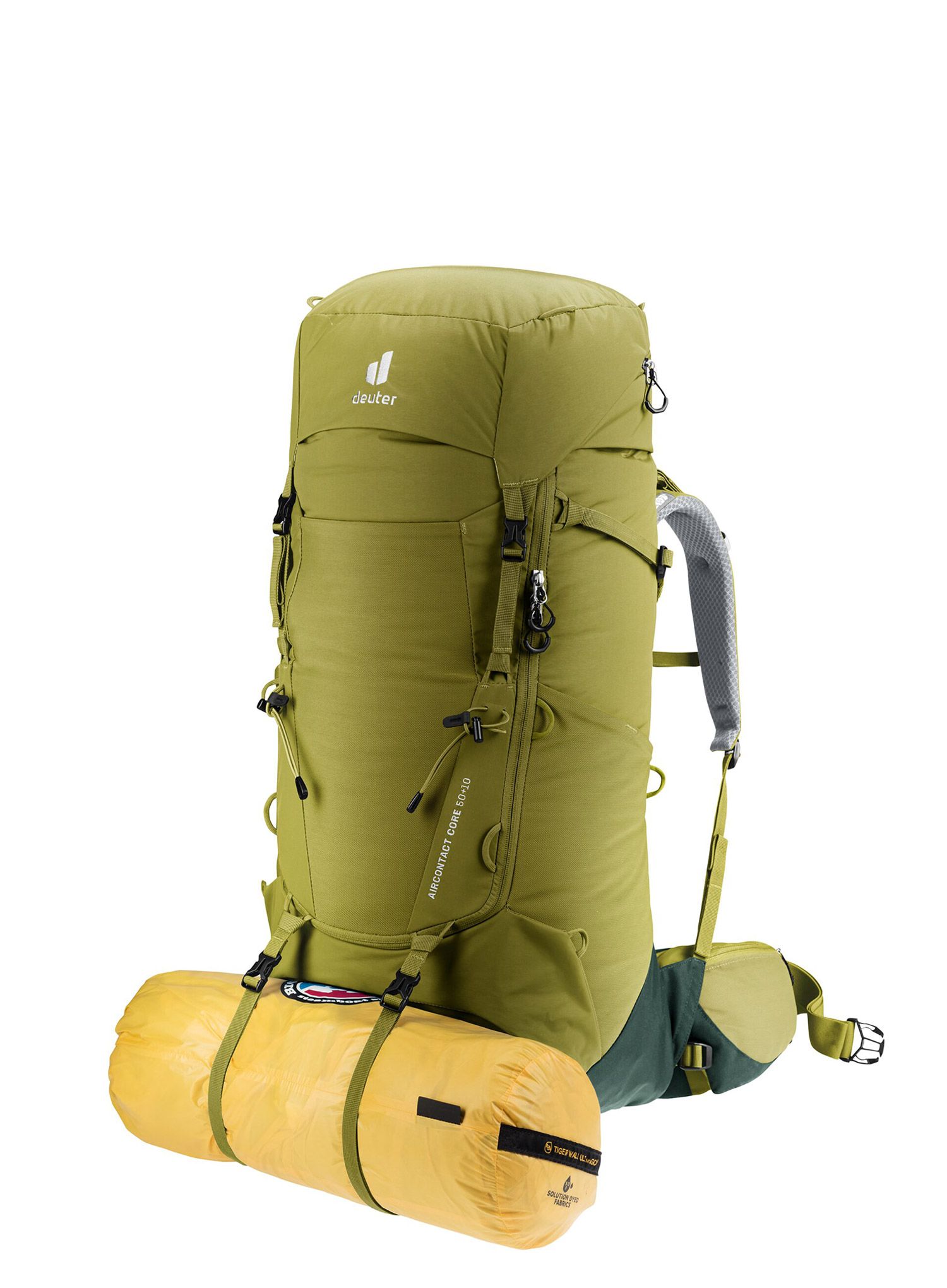 Pohodniški nahrbtnik Deuter Aircontact Core 50+10 - cactus/ivy