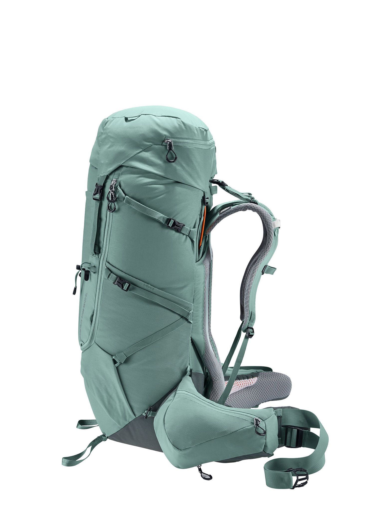 Ženski pohodniški nahrbtnik Deuter Aircontact Core 55+10 SL - jade/graphit