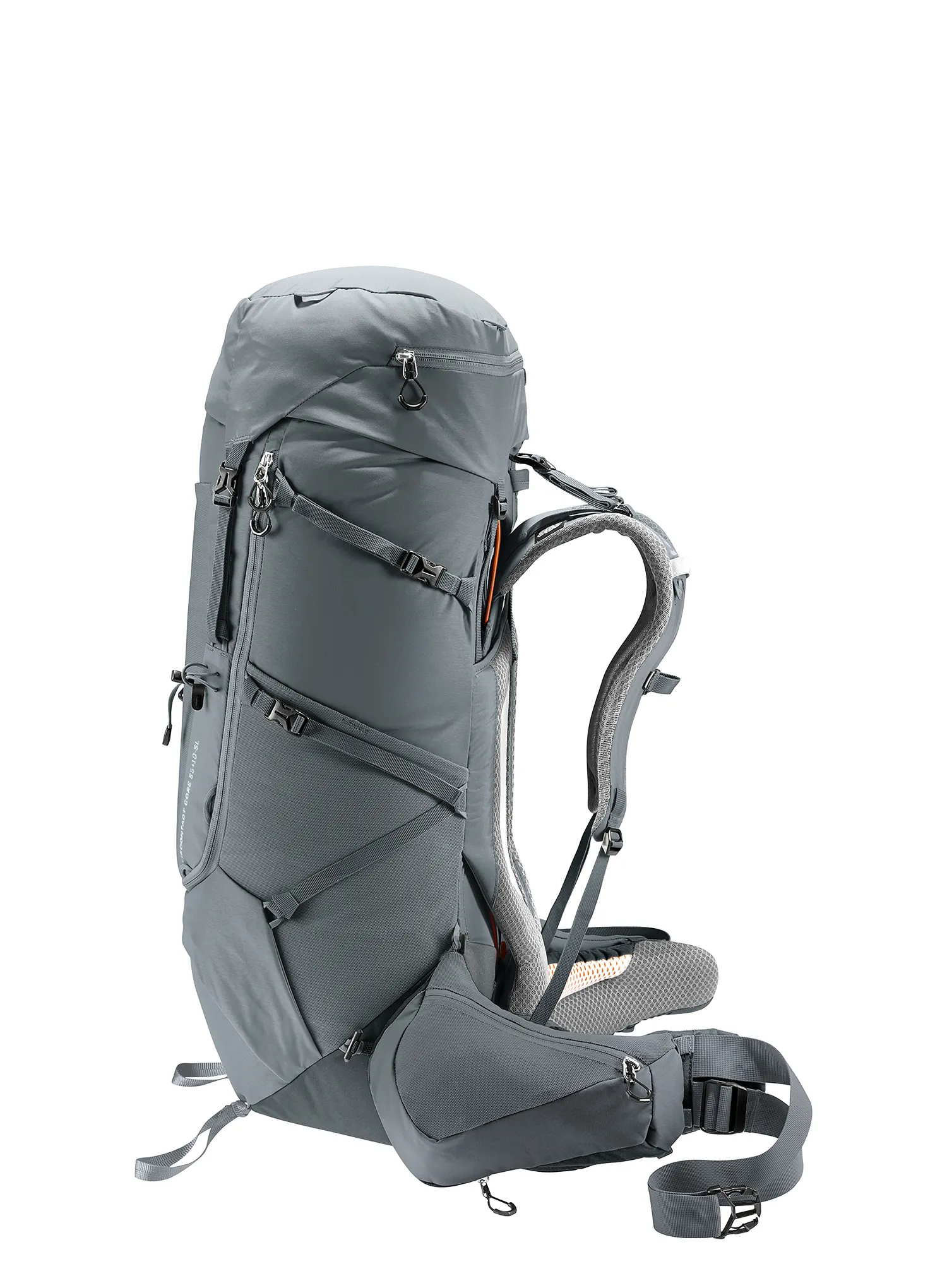 Ženski pohodniški nahrbtnik Deuter Aircontact Core 55 + 10 SL - graphite/black